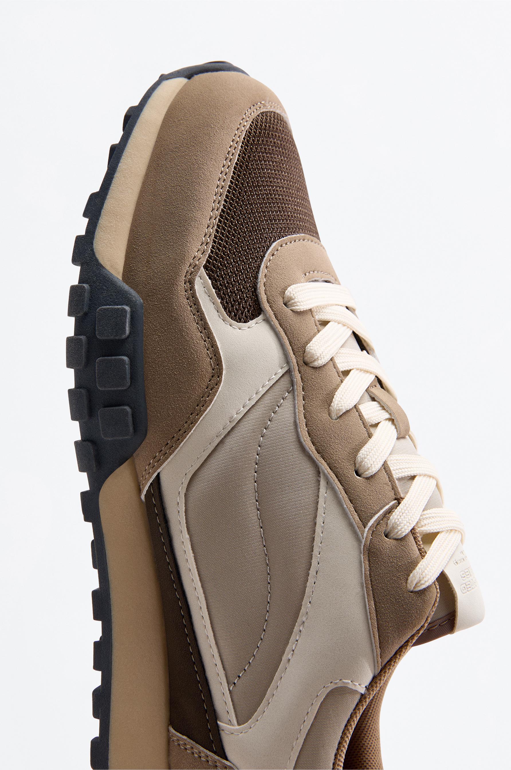 Casual sporty shoe — KHAKI