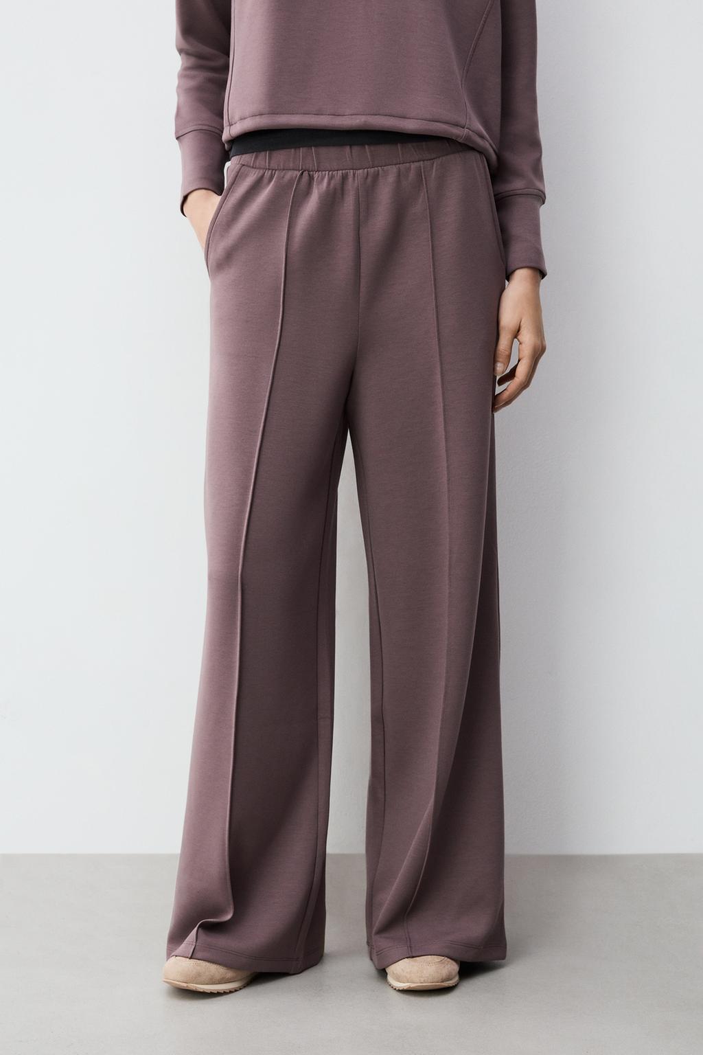 Pantaloni in felpa fluida