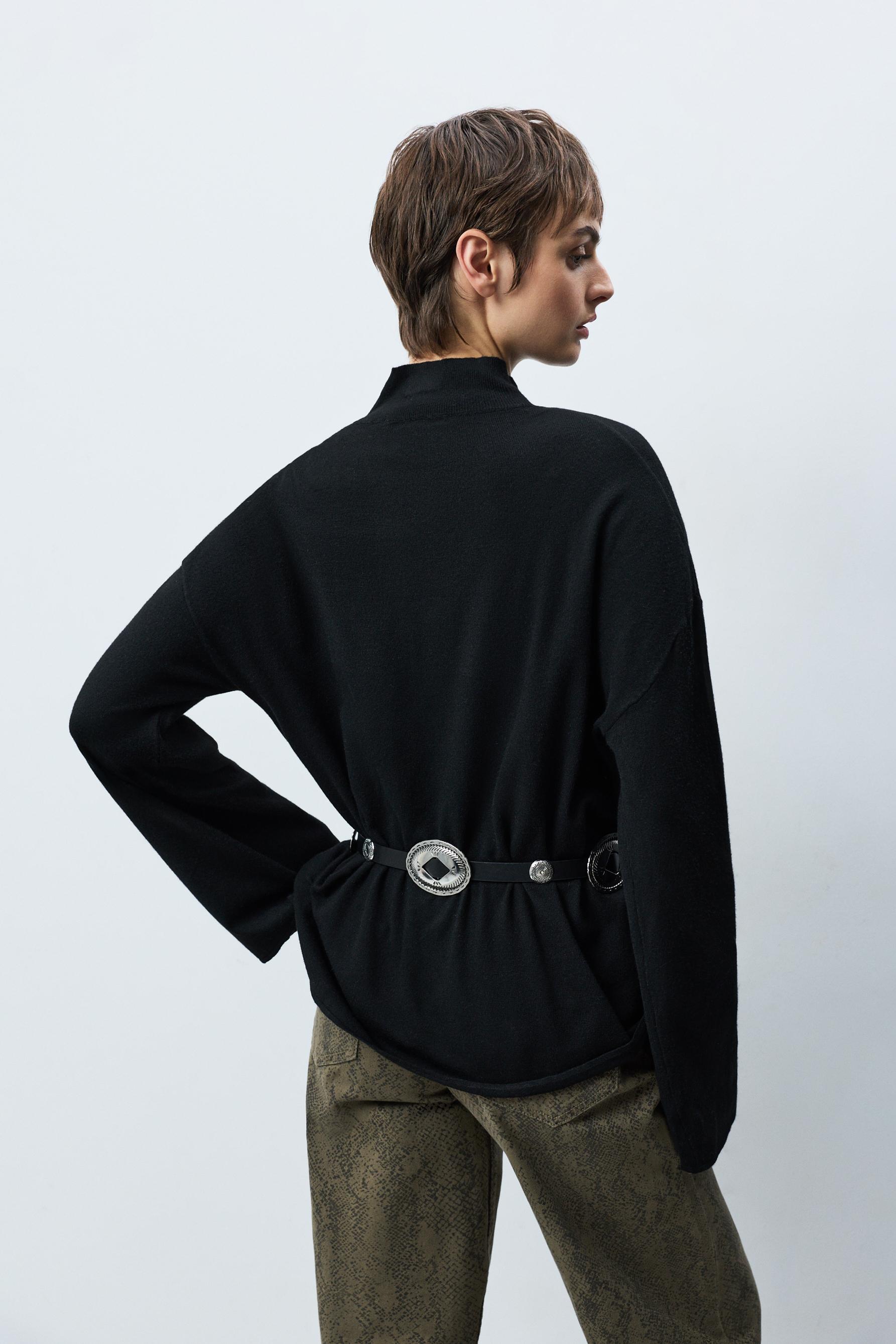 Oversize knit sweater - | LEFTIES Romania