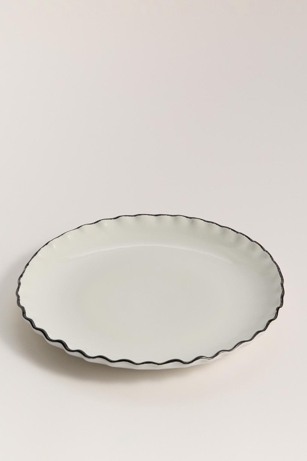 Plato llano contraste 28 cm