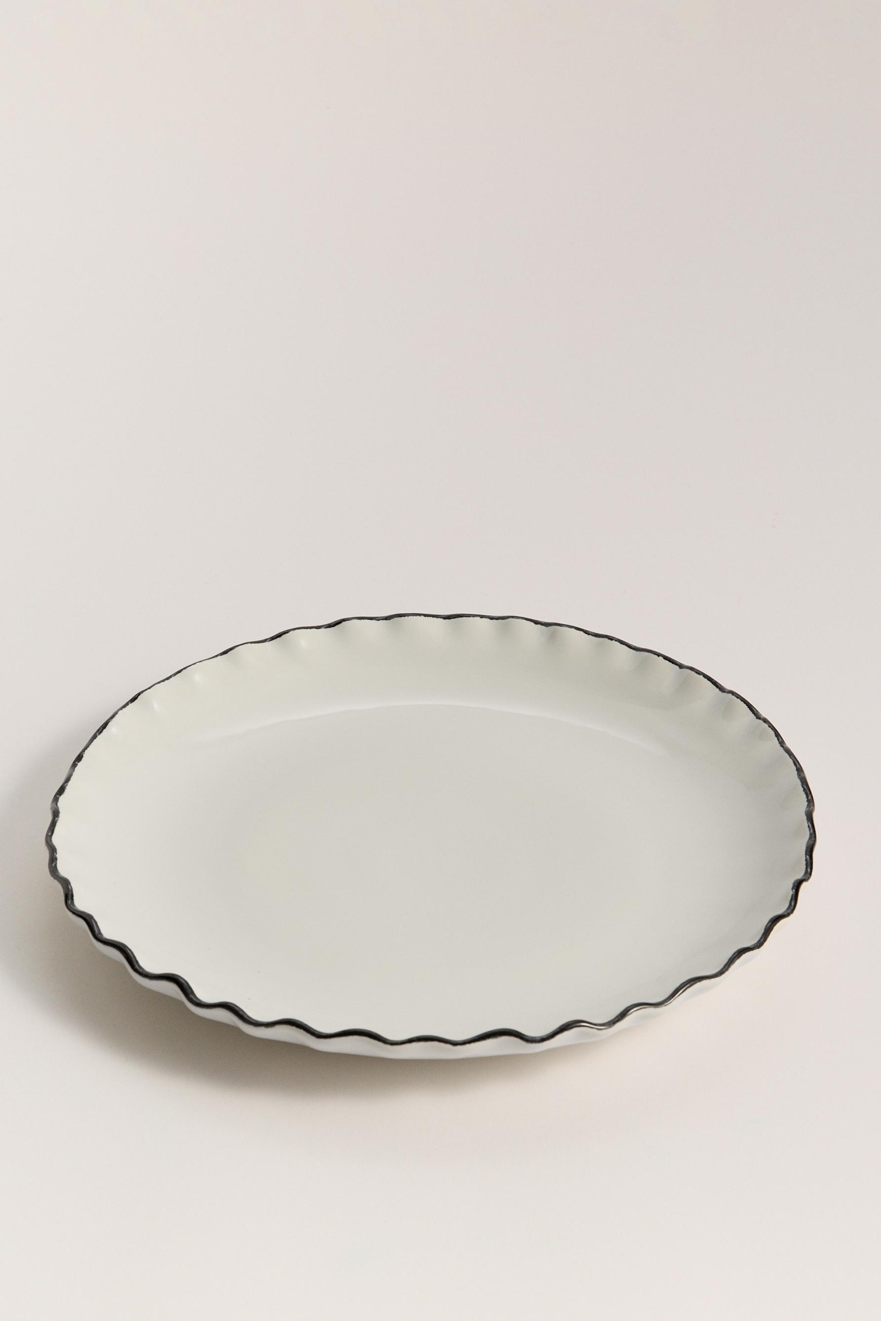 Plato llano contraste 28 cm