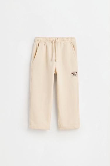 Pack of 2 plush trousers — ECRU 2