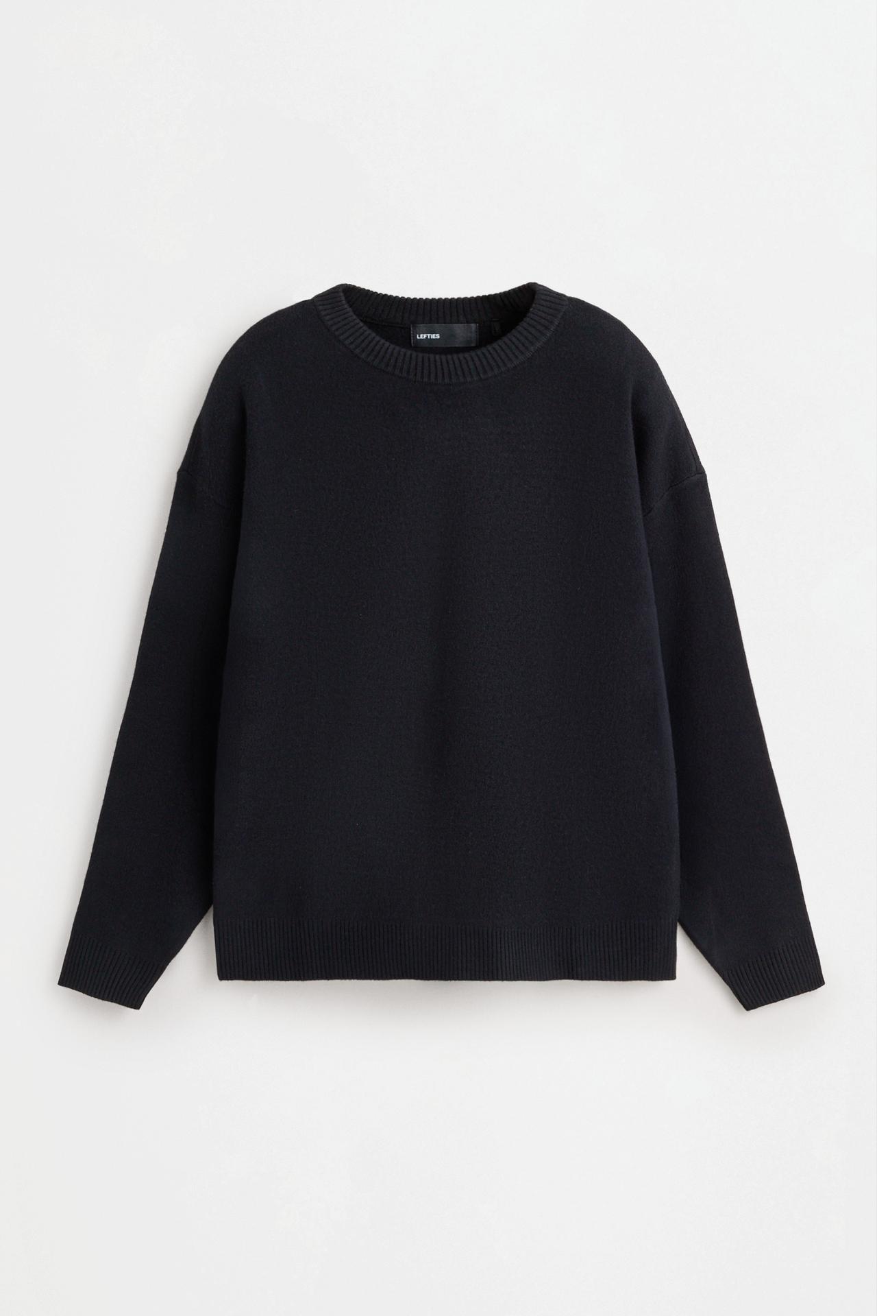 Basic sweater — BLACK