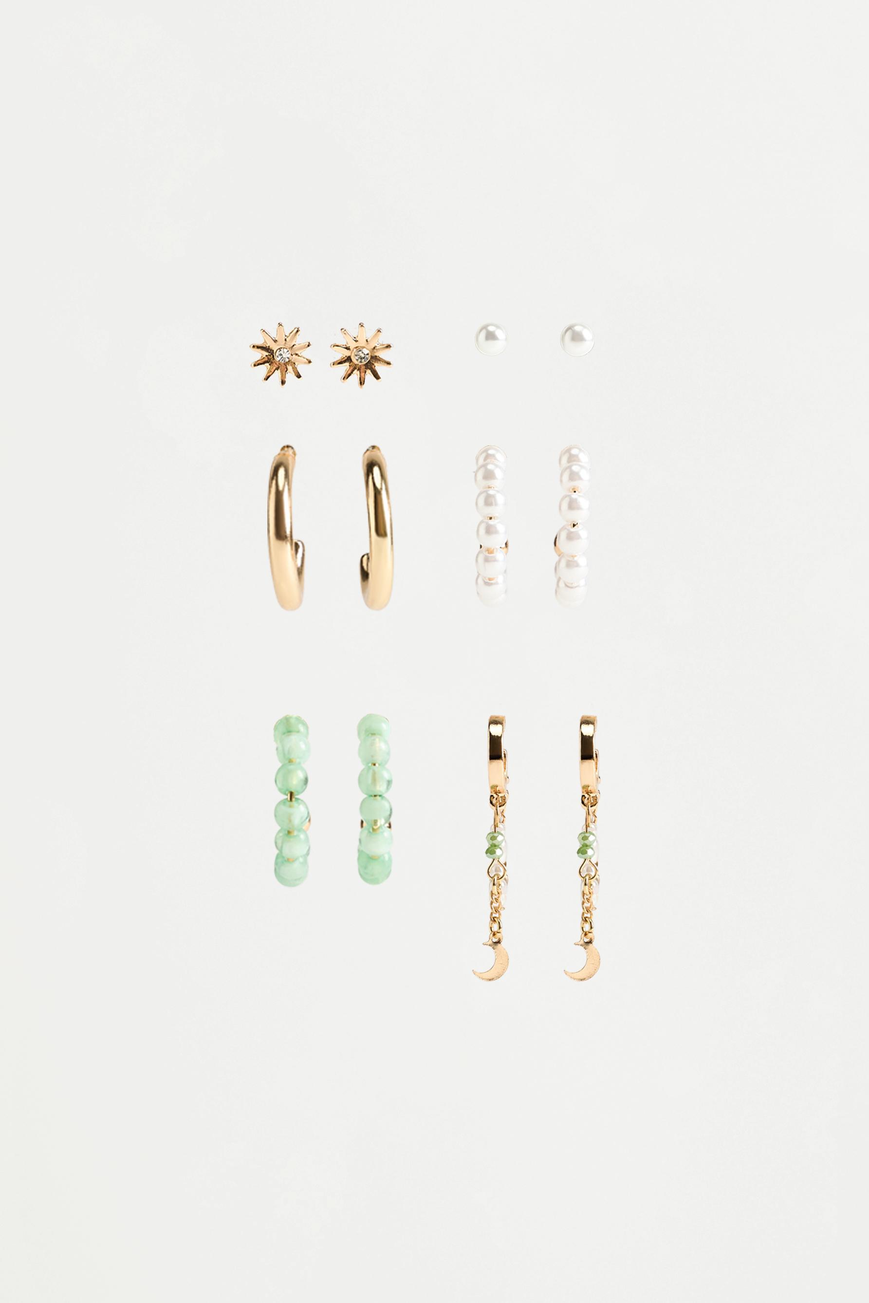 Mismatched Earrings (6-Pack) — GOLDEN