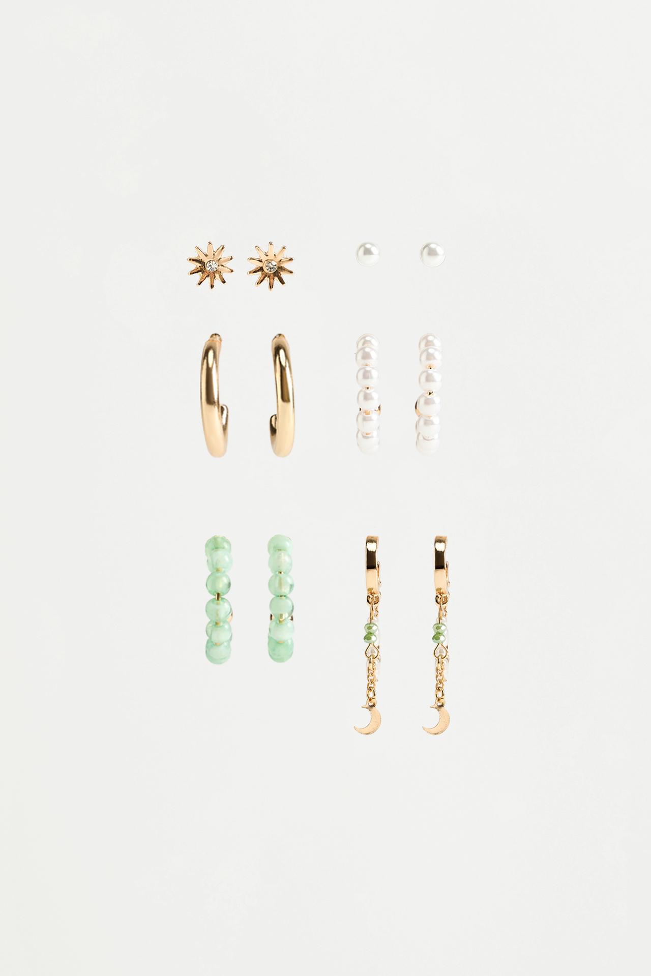 Mismatched Earrings (6-Pack) — GOLDEN