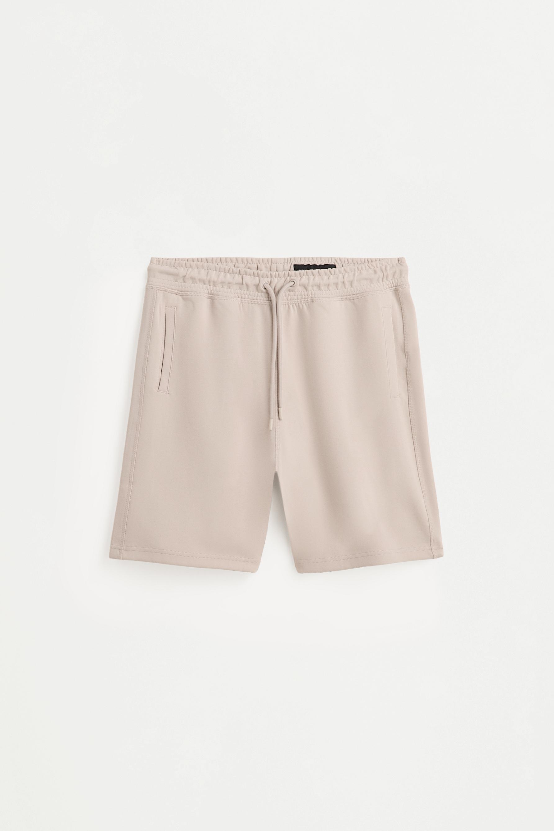 Interlock Bermuda shorts — PALE GREY