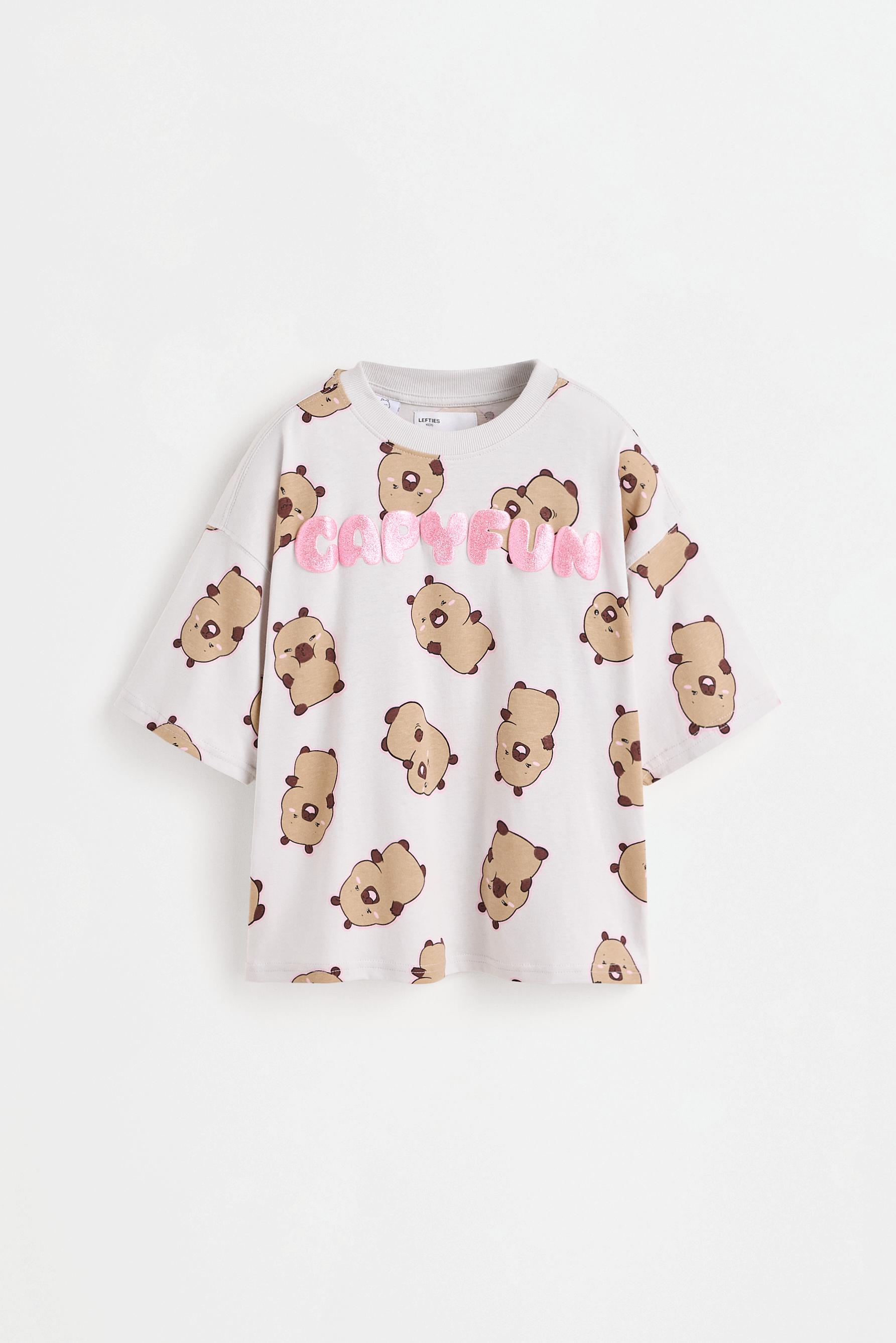 Capybara CAPYFUN© T-shirt — GREY
