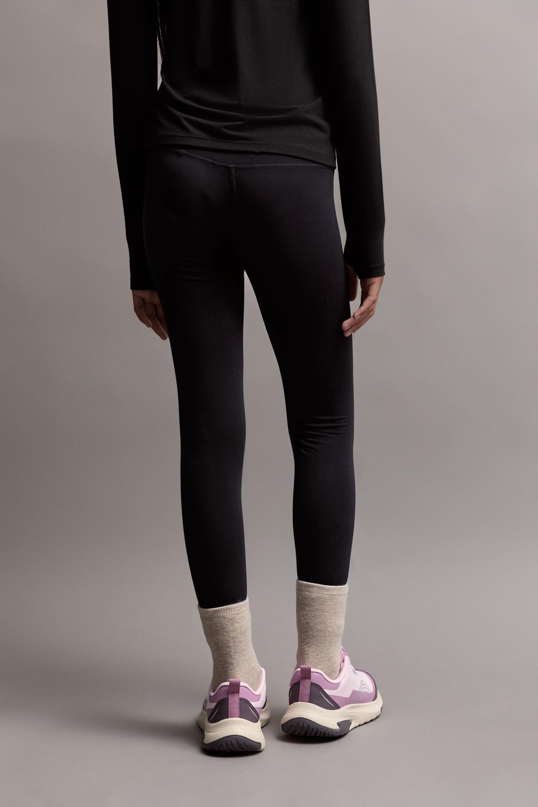 LIGHT WEIGHT thermal comfort leggings — BLACK
