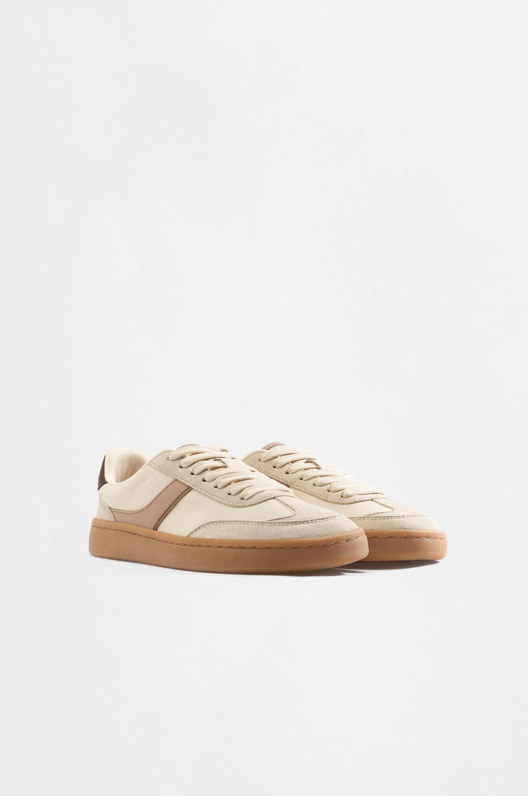 Barefoot-style sneaker — ECRU