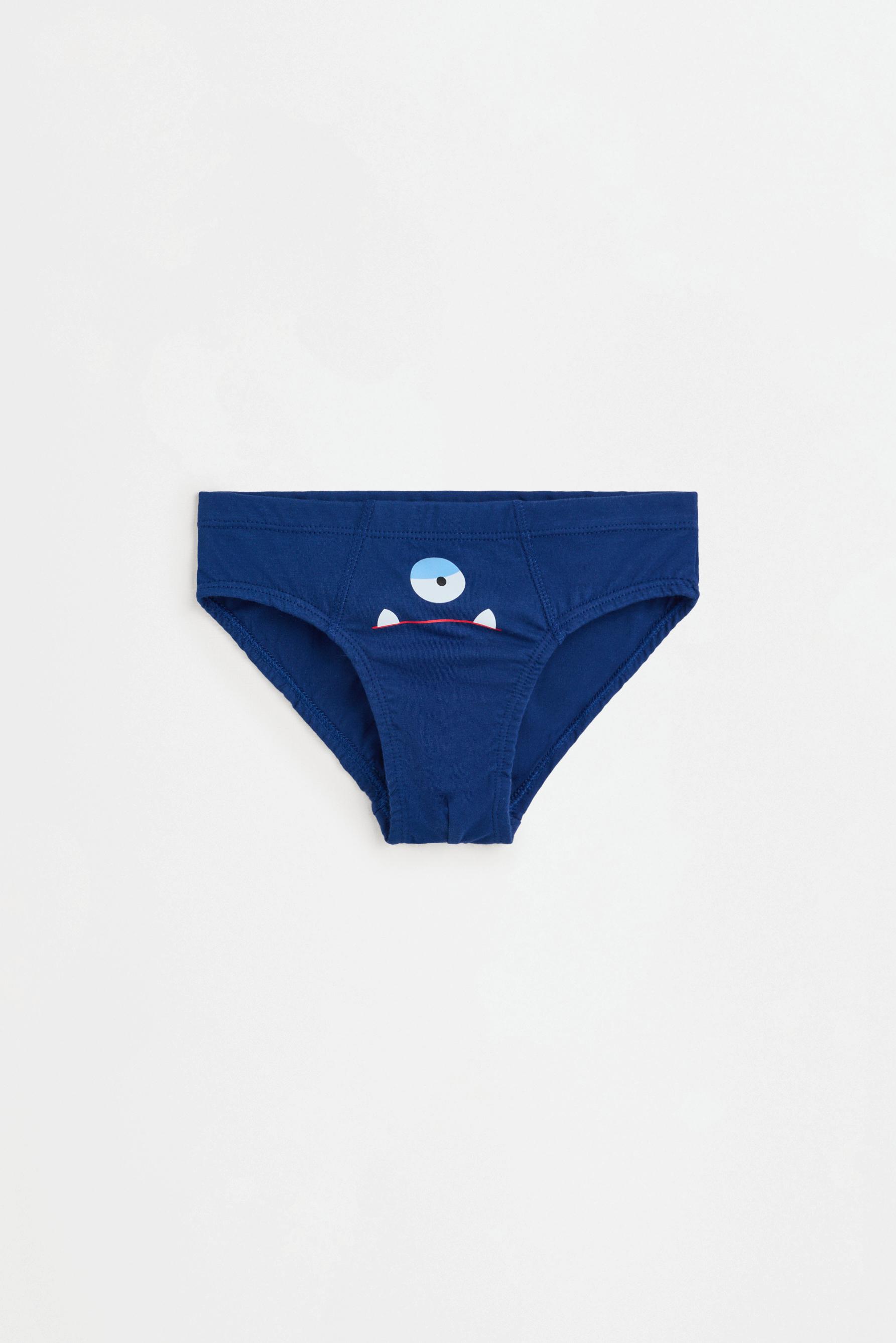 7-Pack Monster Briefs — RED TONES