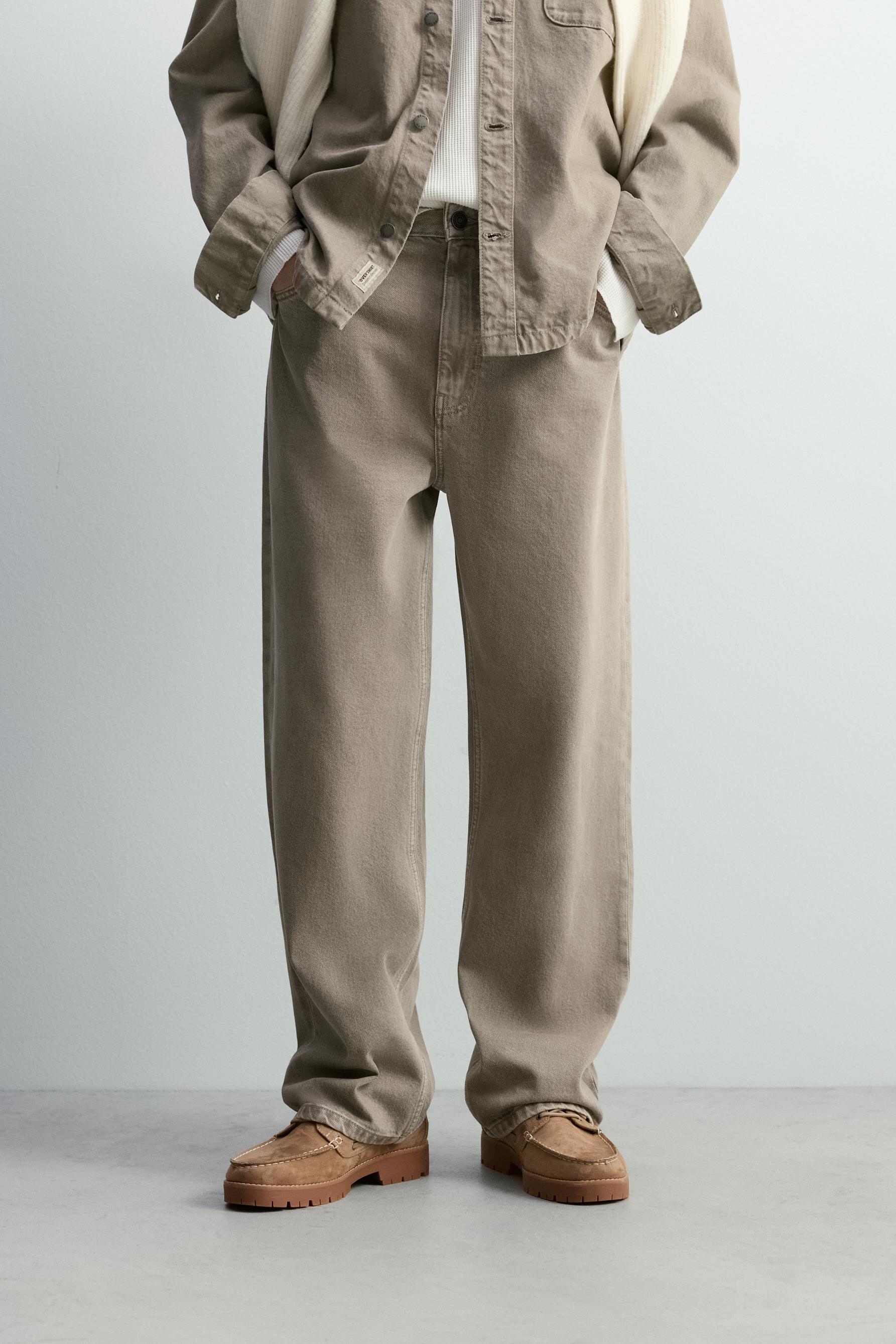 Baggy jeans — DARK CAMEL