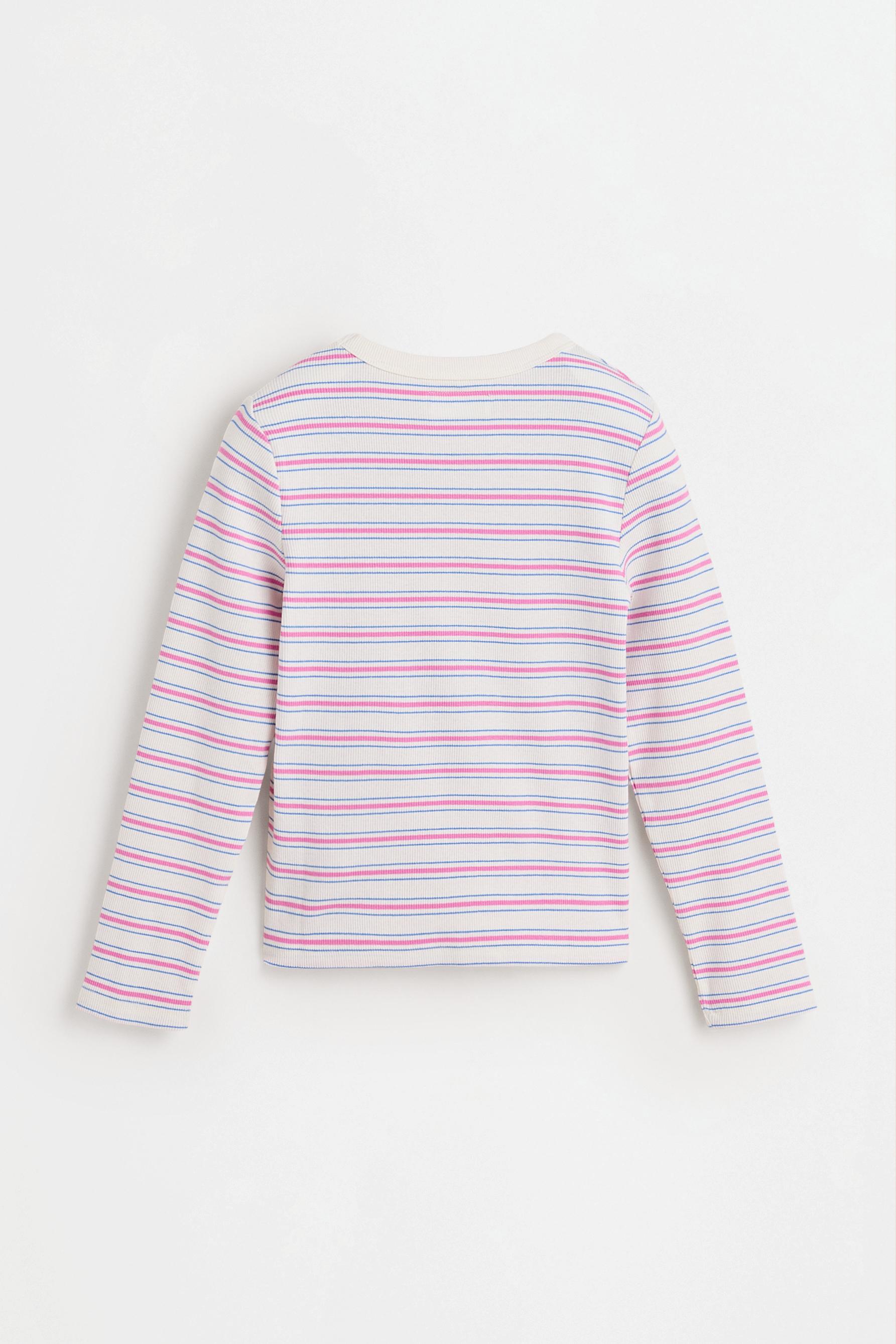 Ribbed T-shirt — STRAWBERRY