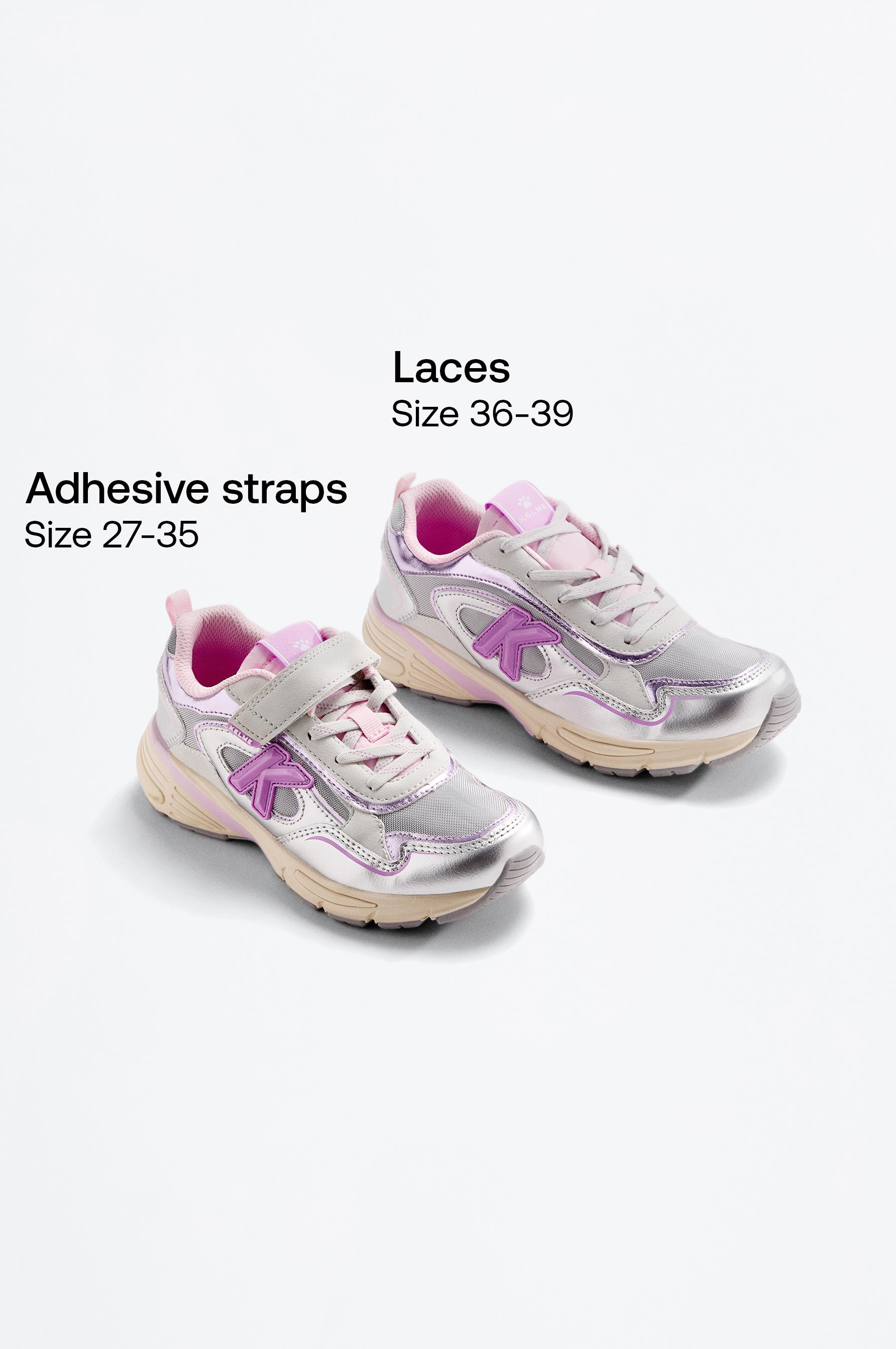 Kelme multi-piece sports shoe — SILVER