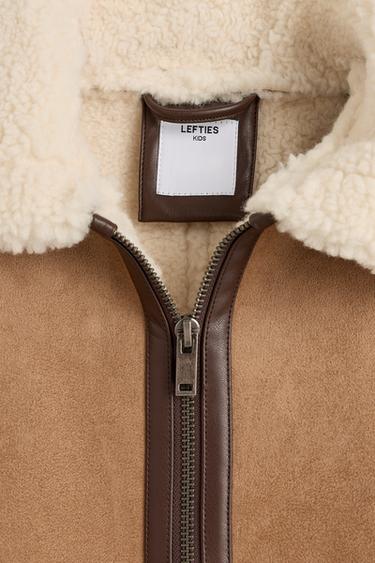 Double-faced jacket — PALE BROWN 3