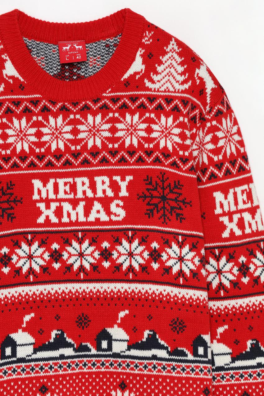 Ropa Sueter Navideño Lefties Sueter Motivos Navideños Sweater