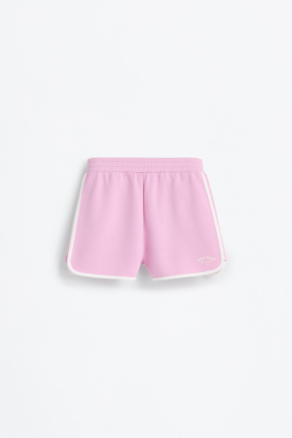 Flowing tracksuit shorts