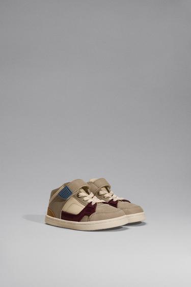 High-top sneaker — BEIGE 2