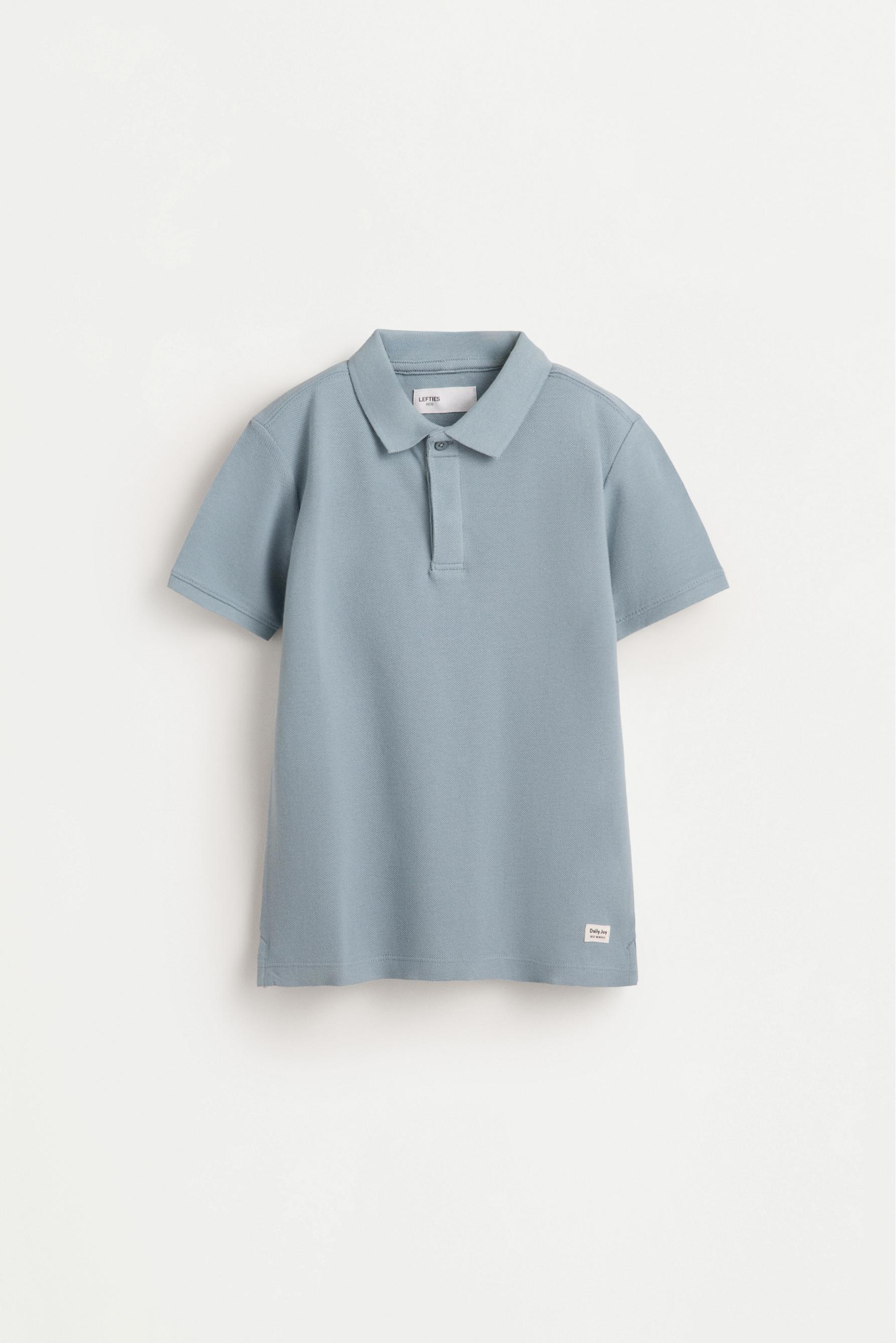 Basic polo shirt — DARK TURQUOISE