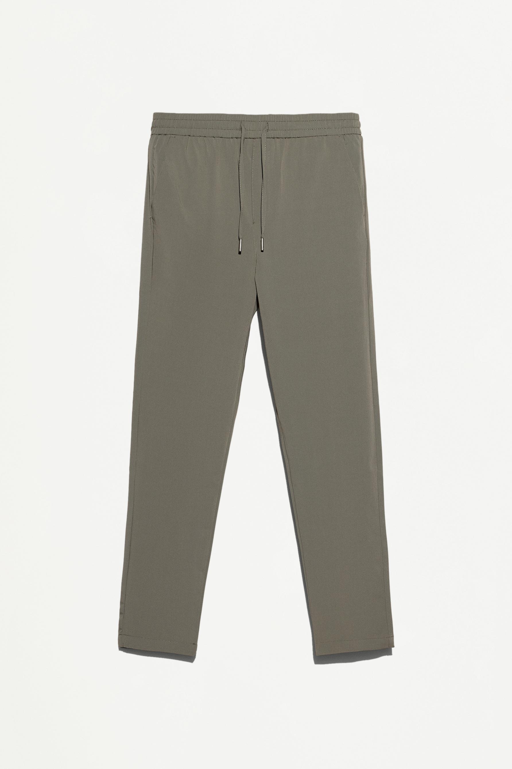 Tailored jogger trousers — KHAKI
