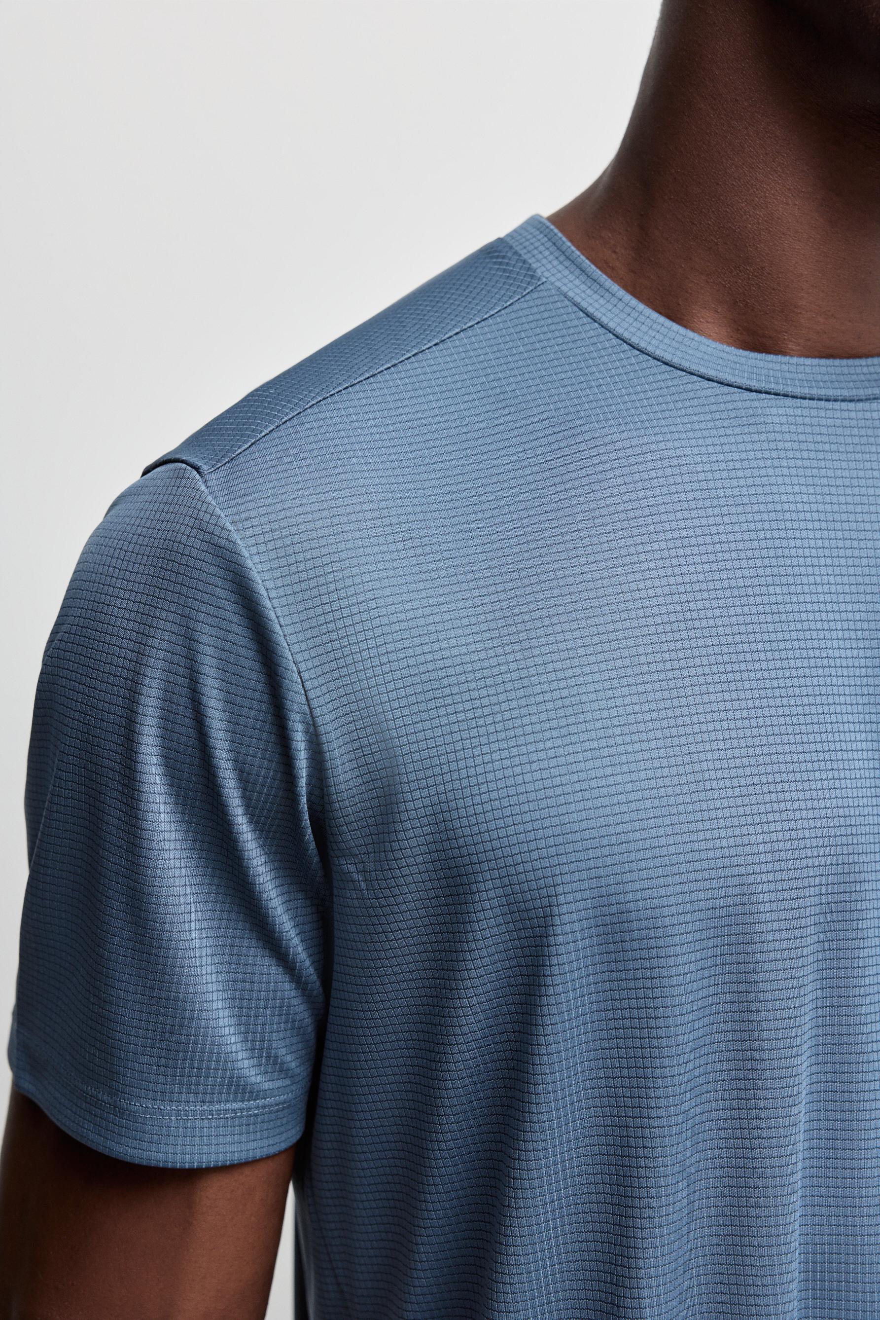 Sports T-shirt — STEEL BLUE