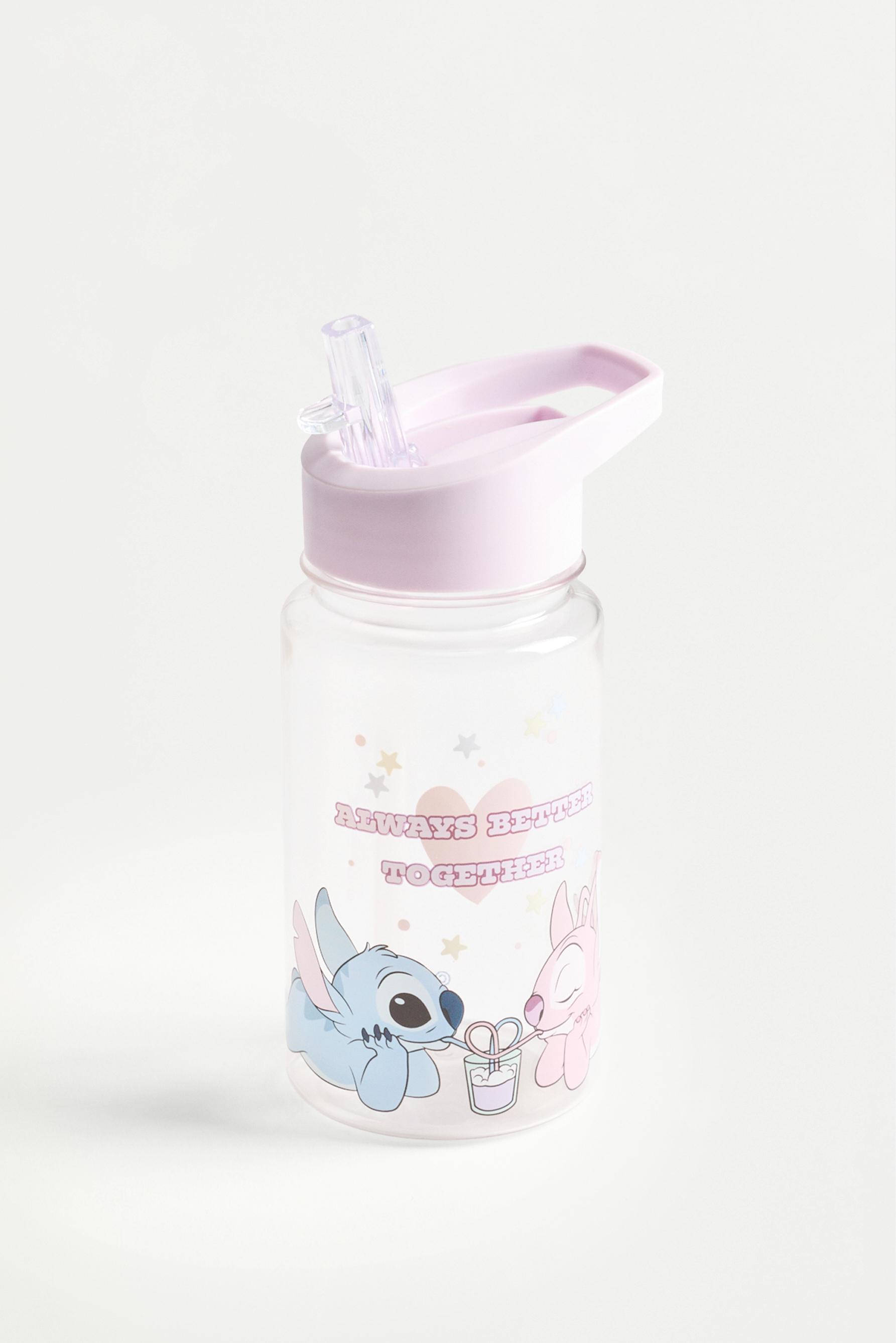 Stitch and Angel ©Disney 250 ml floral bottle — LILAC