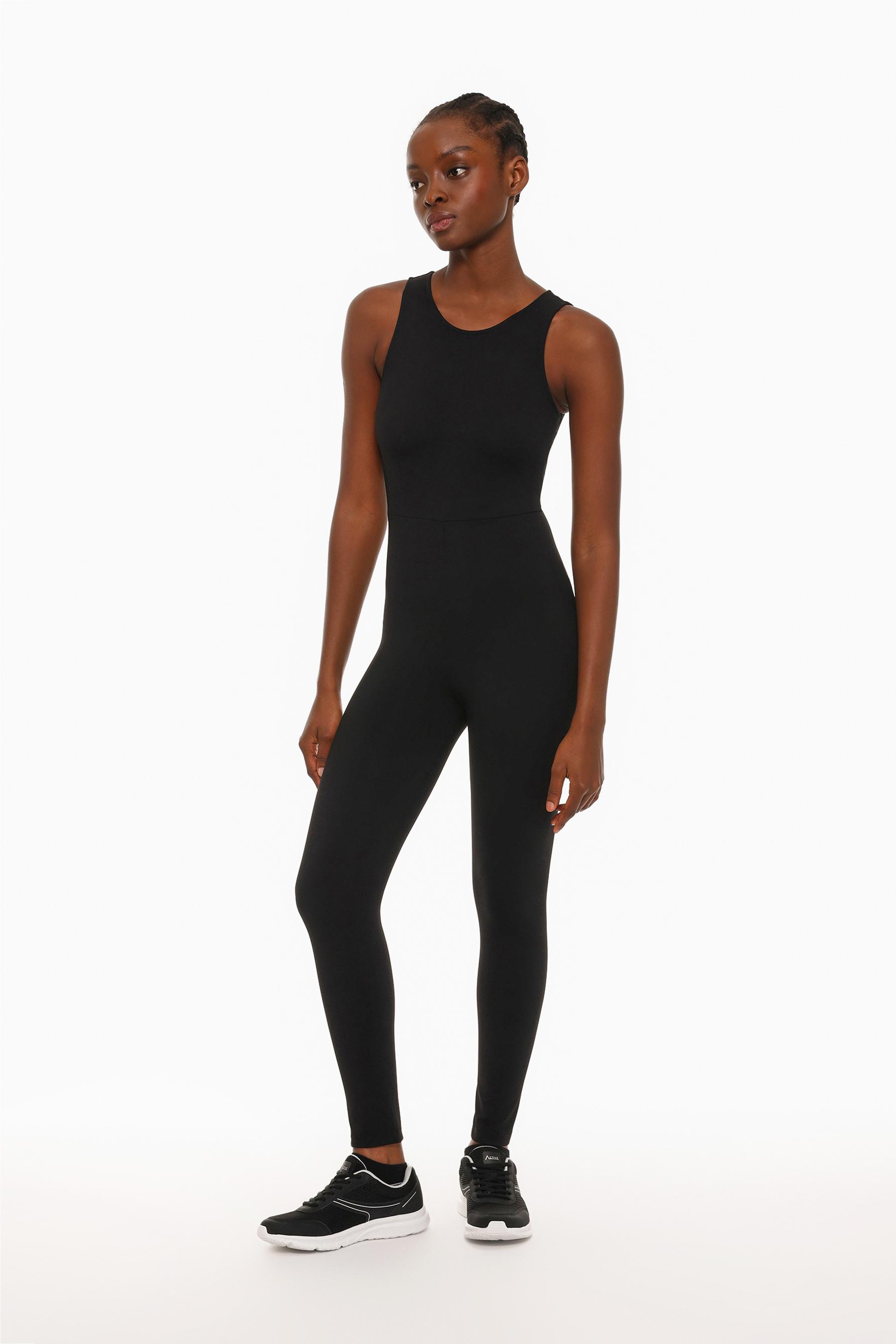 Jumpsuit gym wear best sale