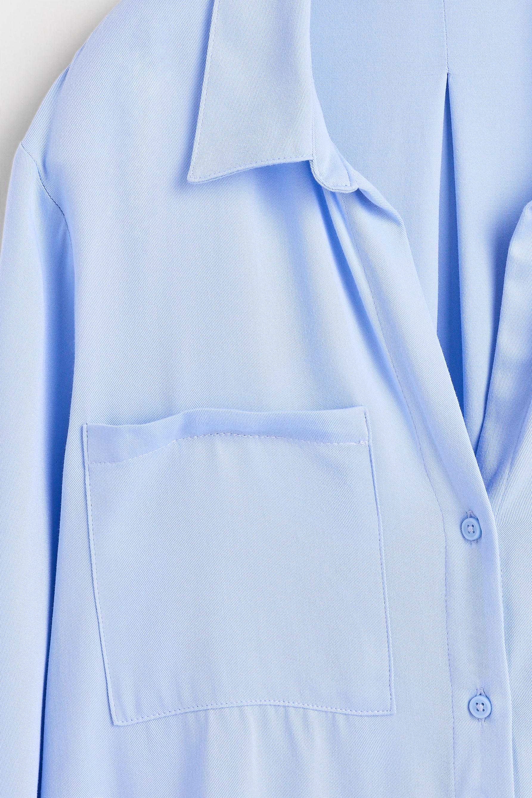 Flowy pocket shirt — MARL