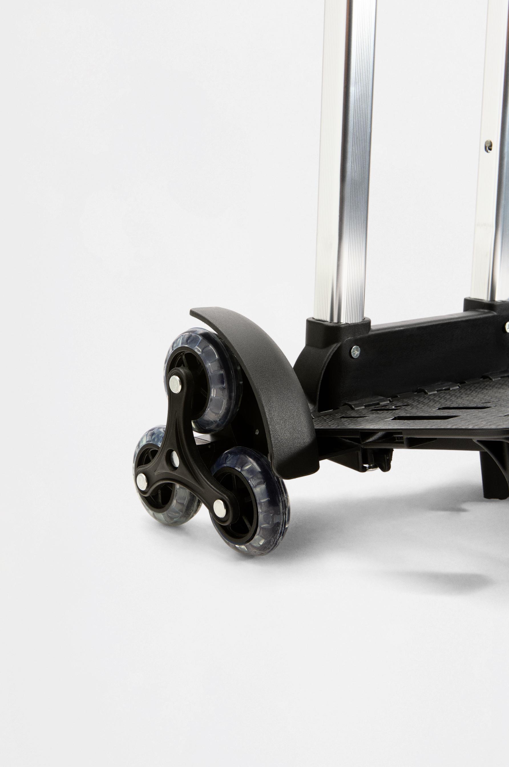 School backpack trolley — BLACK