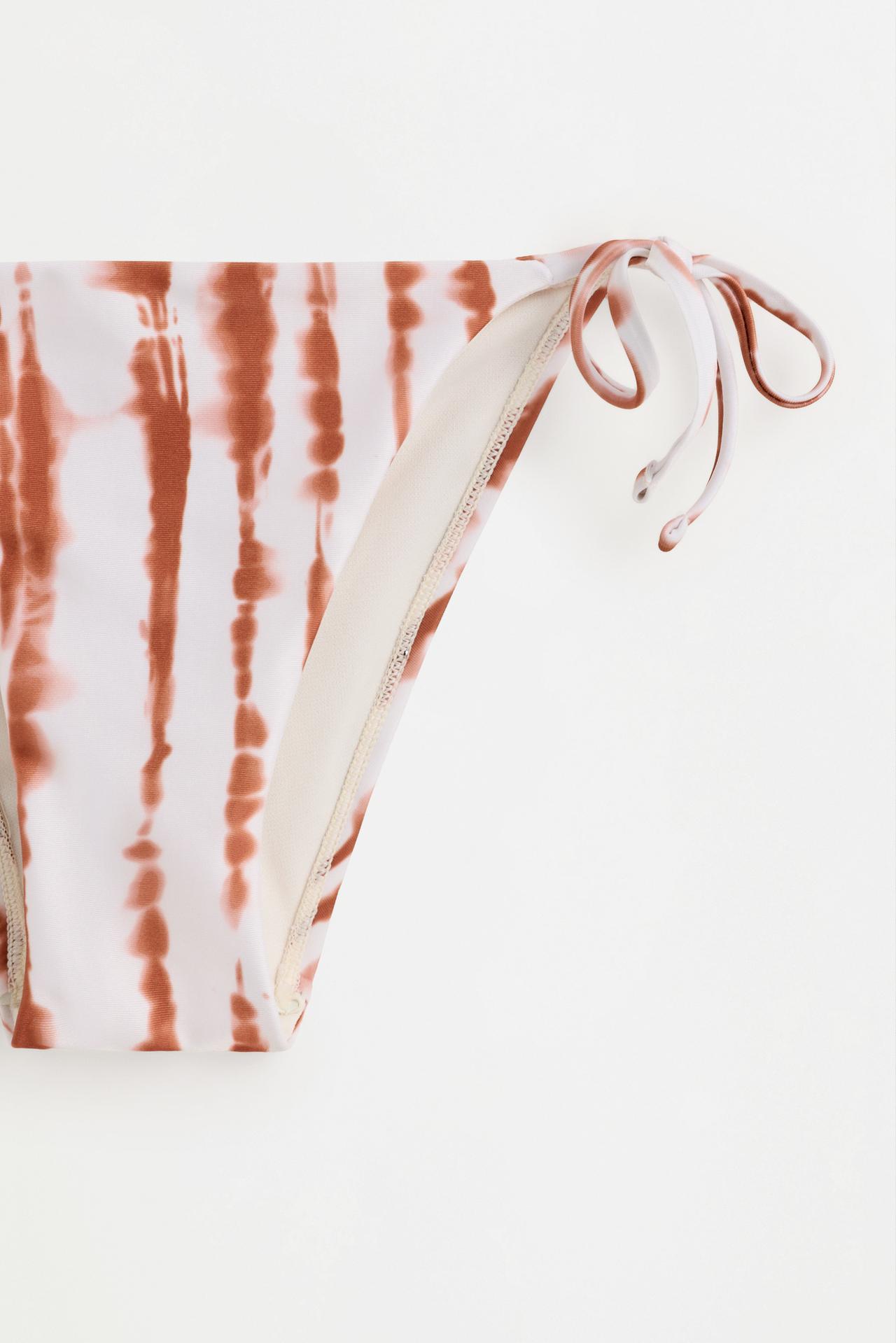 Bikini bottom — WHITE/ORANGE