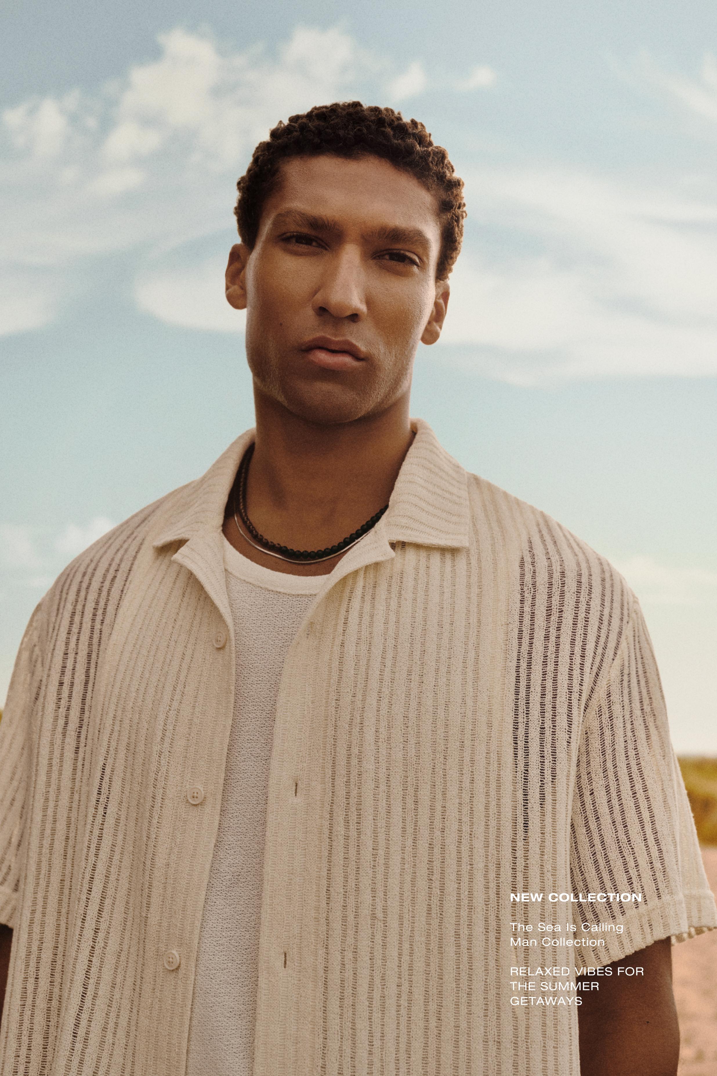 Openwork resort shirt — BUTTER