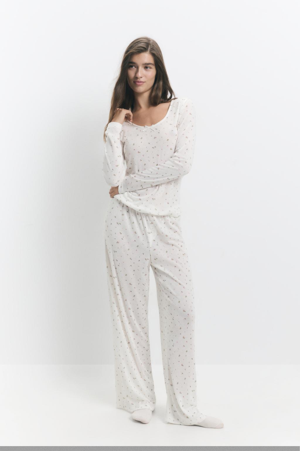 Pointelle pyjamas