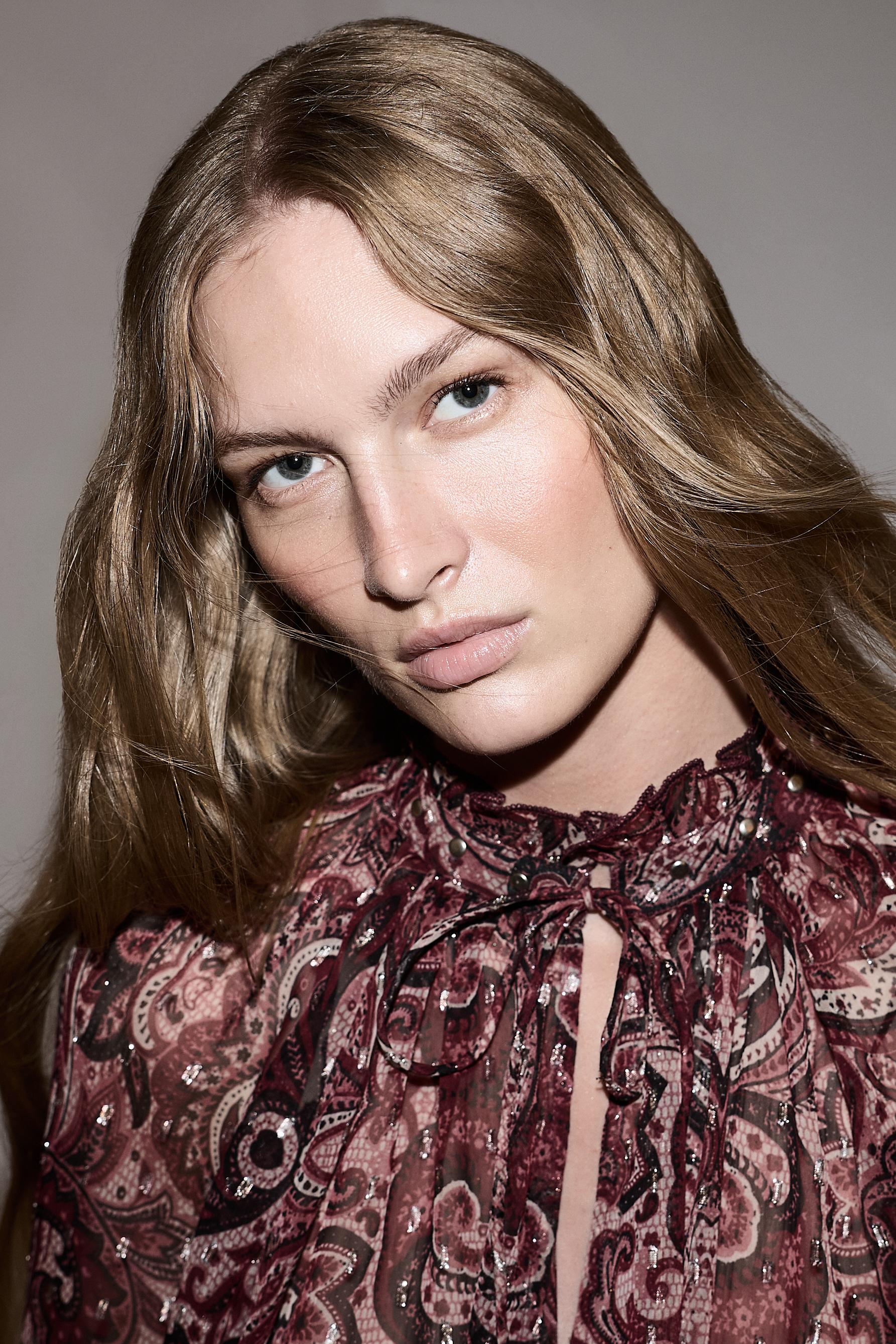 Paisley blouse — MAROON