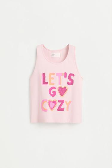 Printed strappy pyjamas — PALE PINK 2