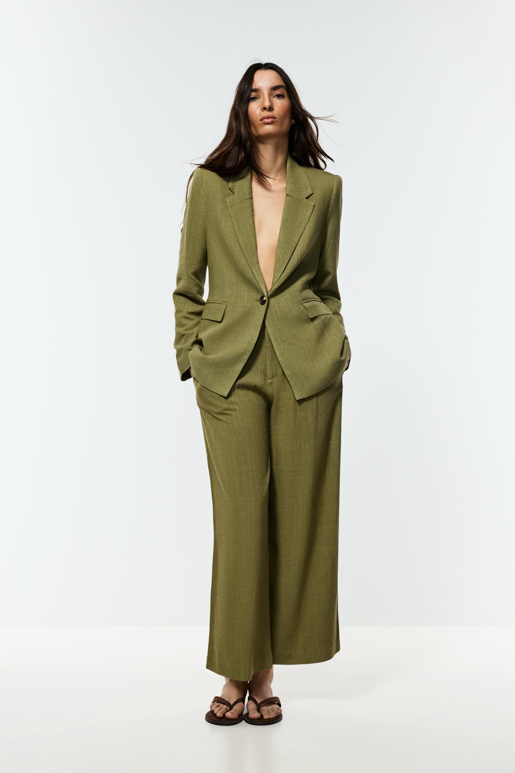 Rustic trousers — MEDIUM KHAKI