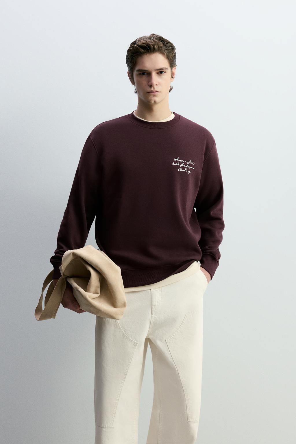 سويت شيرت بطبعات