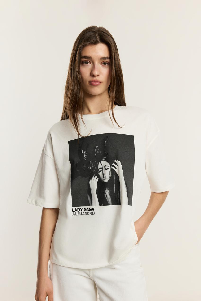 Lady Gaga Universal T-shirt - Dresses - CLOTHING - Woman | LEFTIES Tunisia