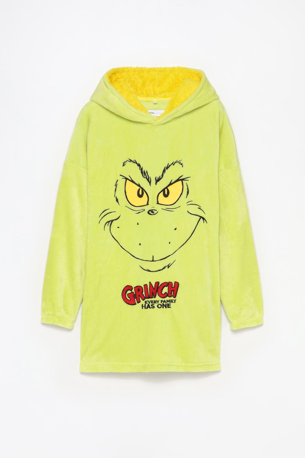 The Grinch TM & © 2024 DSE soft blanket - long hoodie