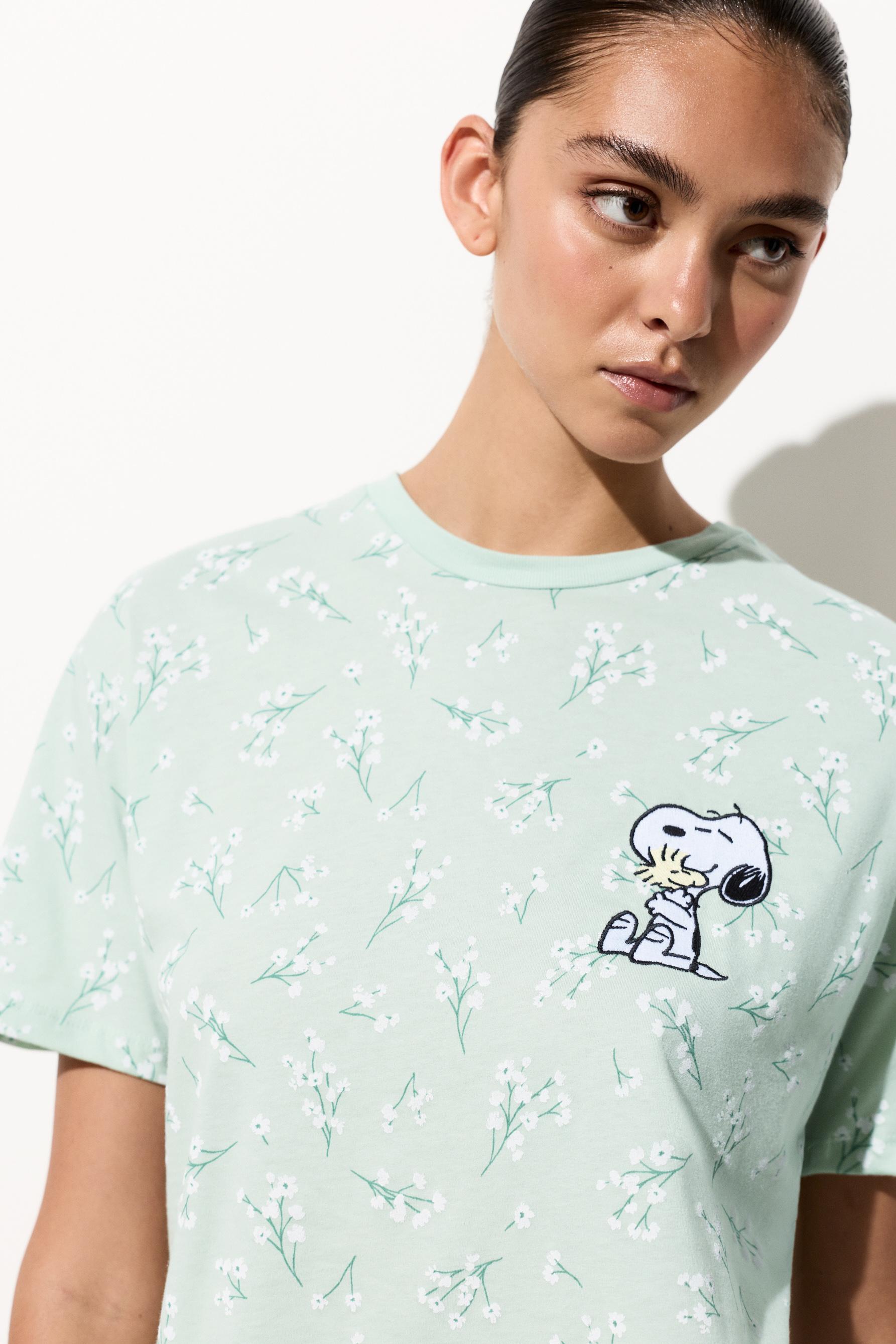 Snoopy Peanuts™ pyjamas — PASTEL GREEN
