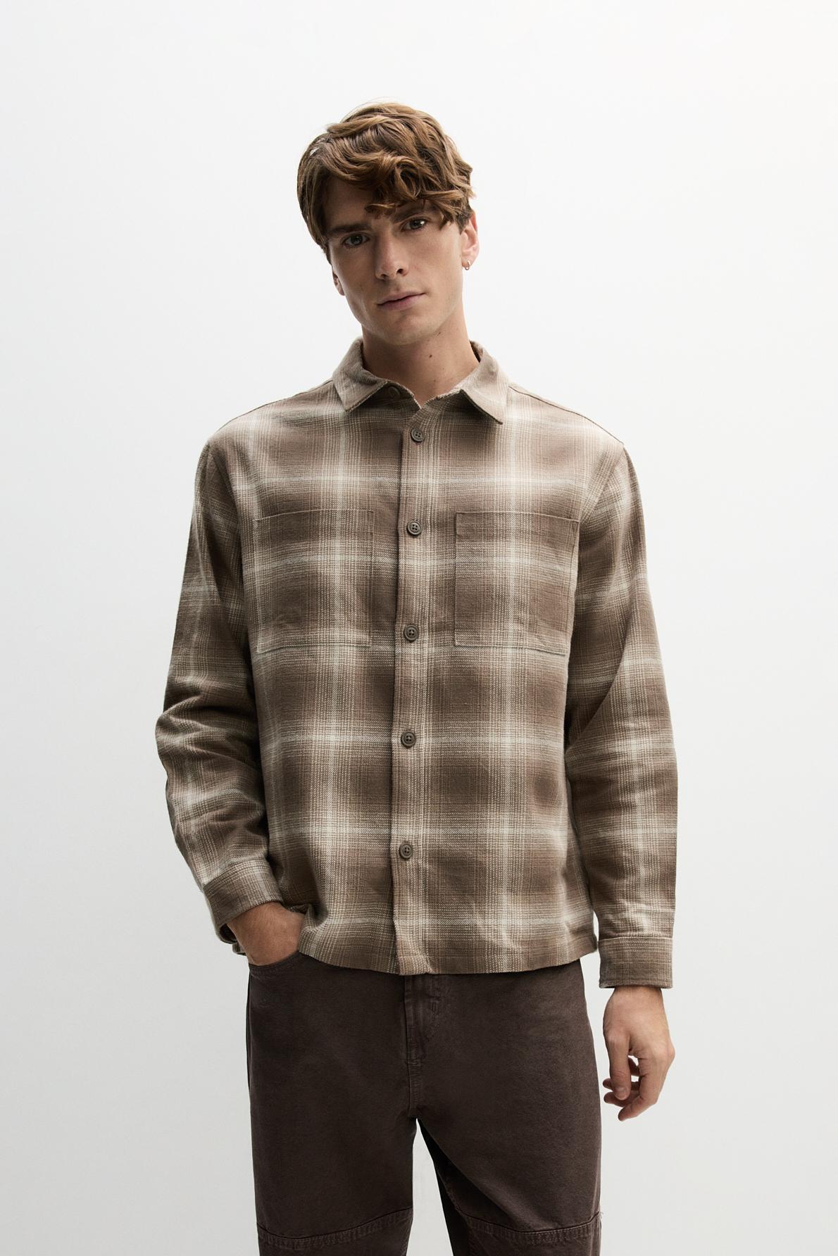 Sobrecamisa cuadros