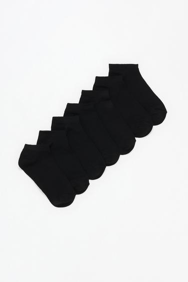 Ankle socks (Pack 7) — BLACK 1