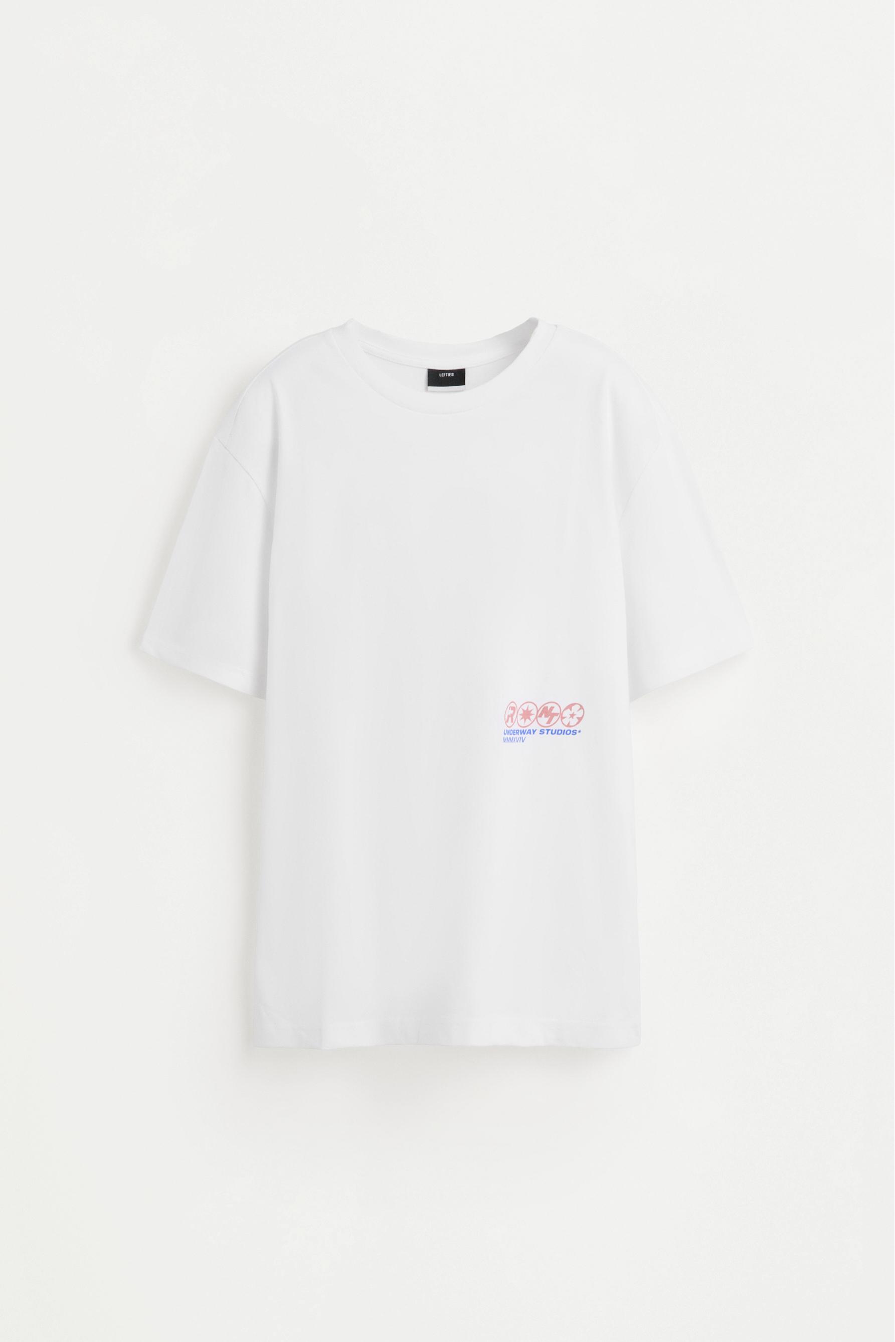 3-pack of printed T-shirts — STEEL