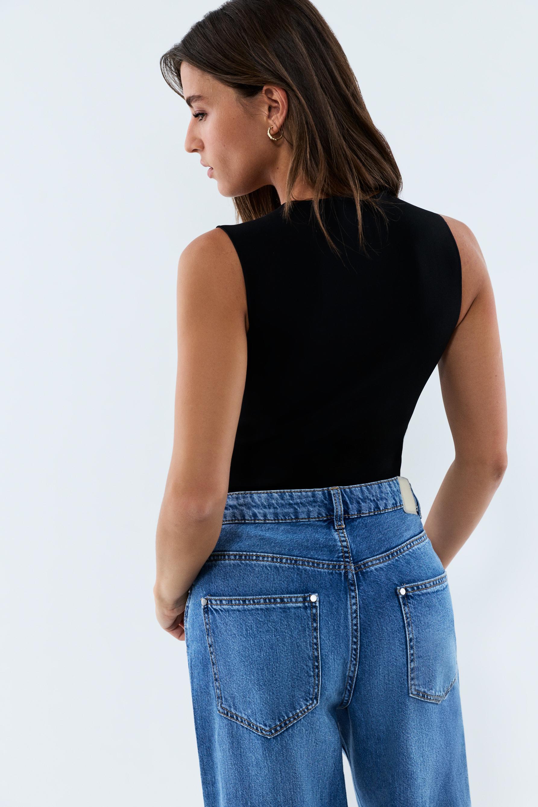 Shapewear bodysuit — BLACK