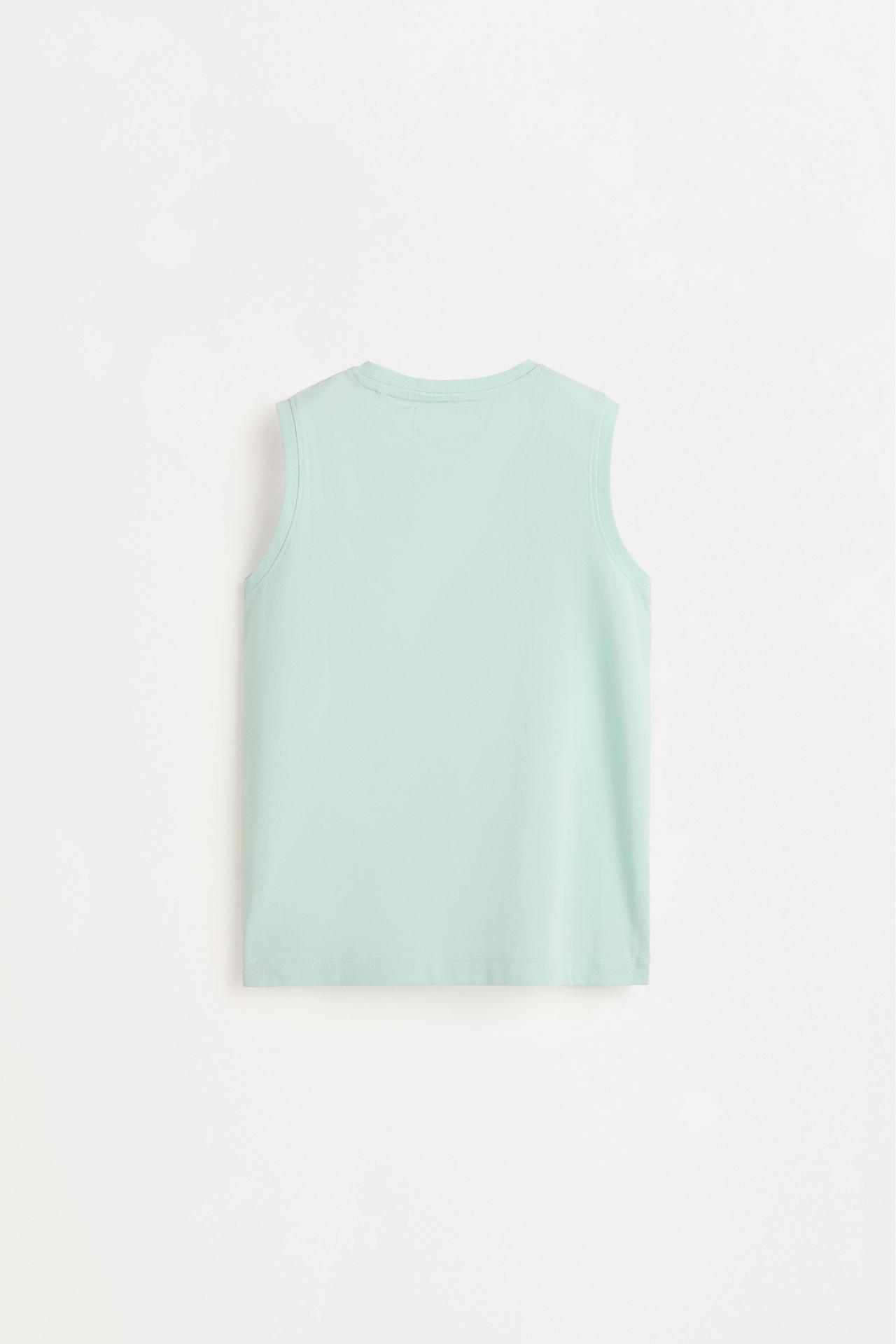 Pack of 2 assorted sleeveless T-shirts — CEMENT