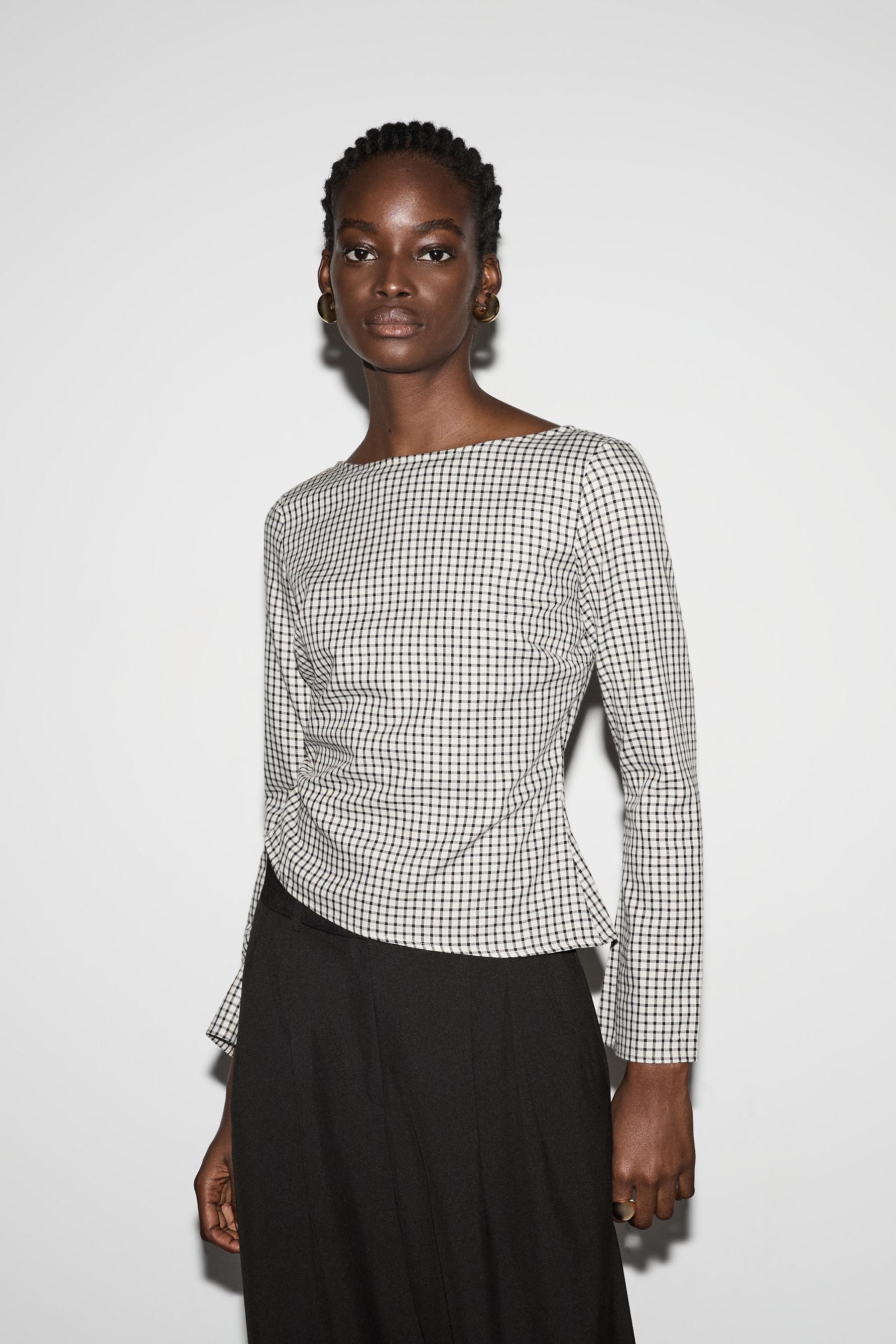 Top asimétrico cuadros