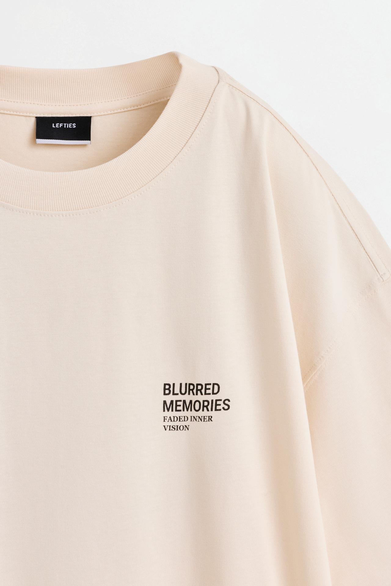 Printed T-shirt — SAND