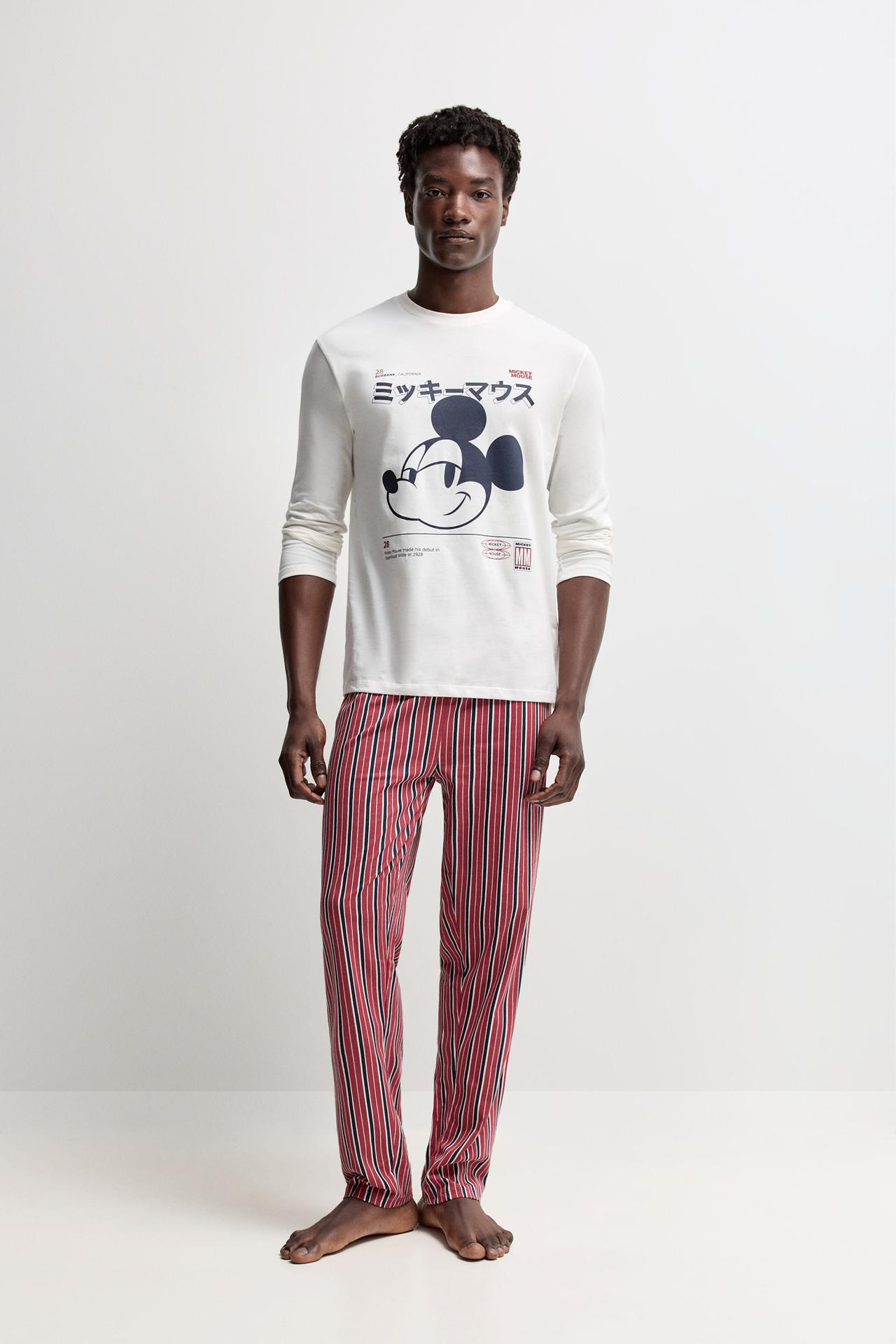 Mickey Mouse ©Disney long pyjamas — OFF WHITE
