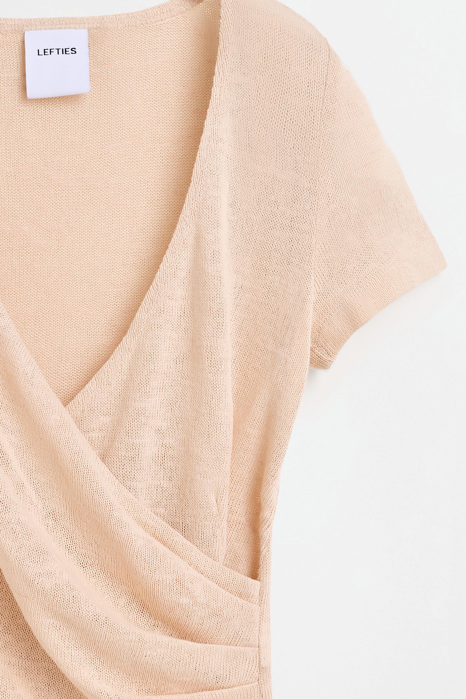 Ruched top — ECRU