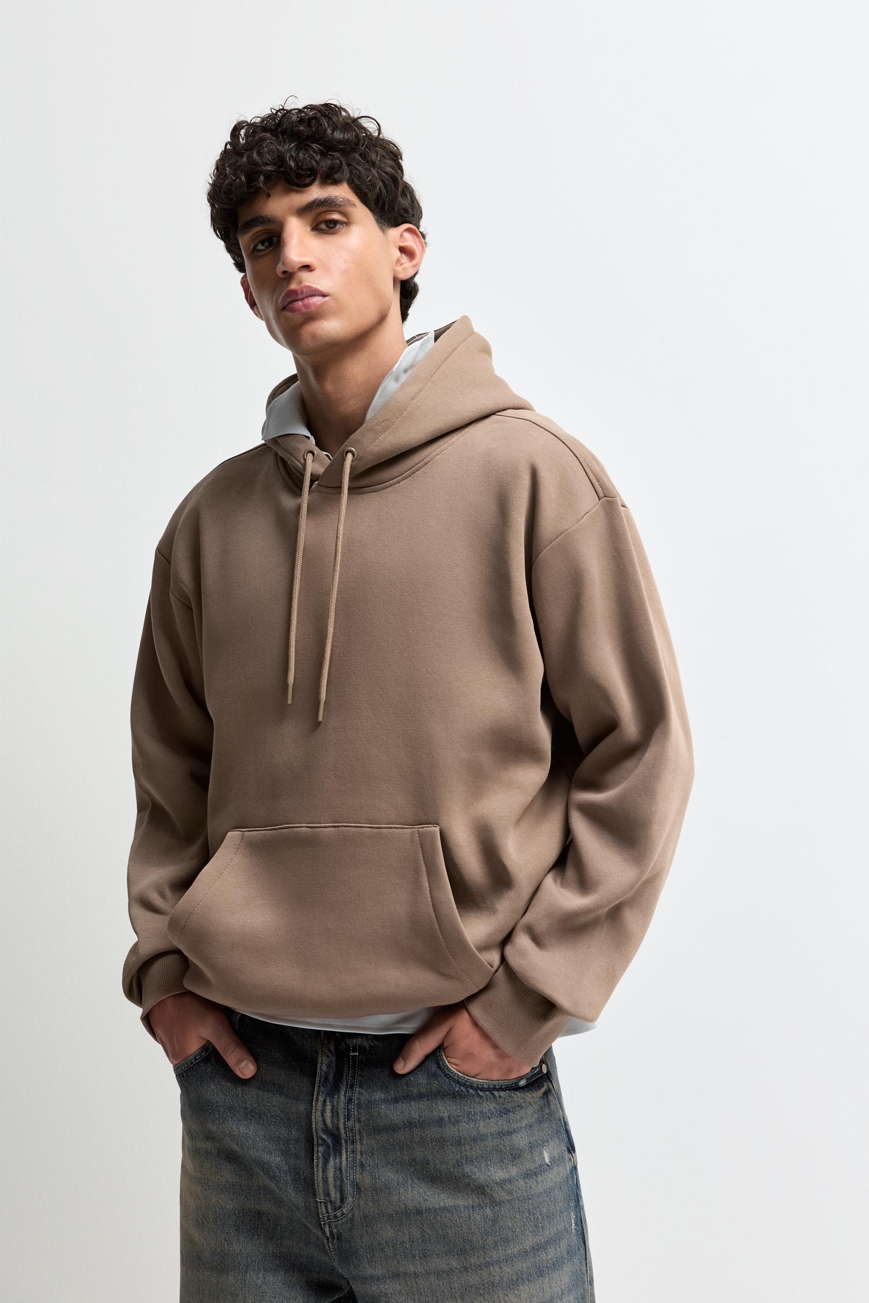 Sudadera básica capucha