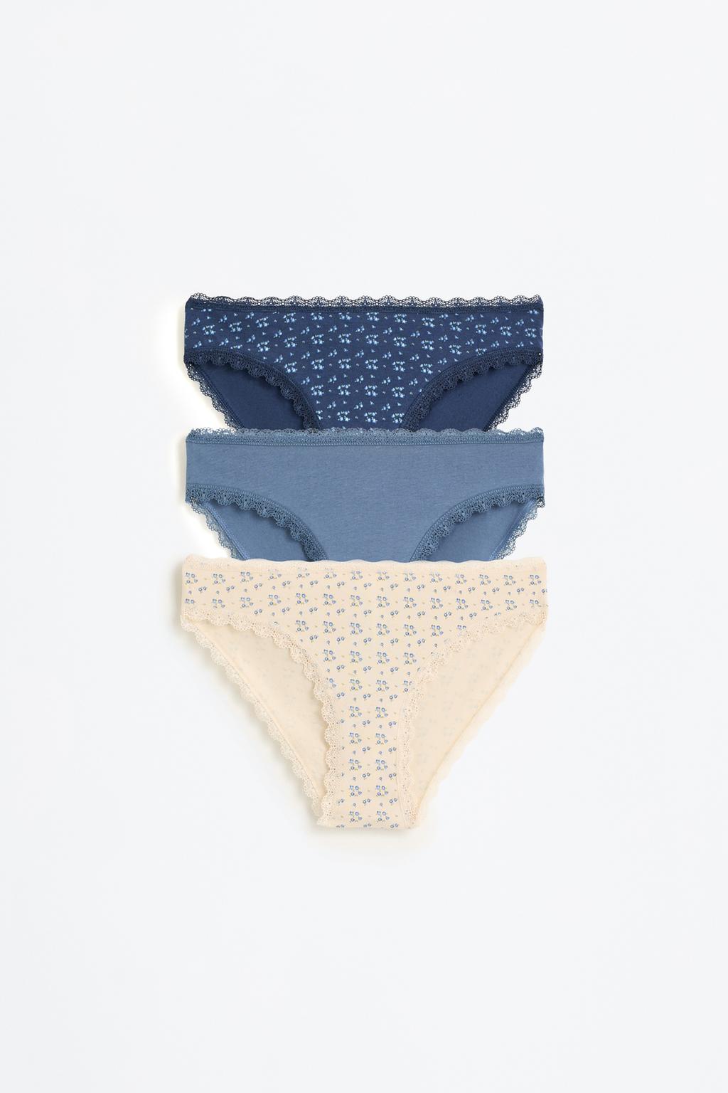 Pack of 3 printed classic briefs.