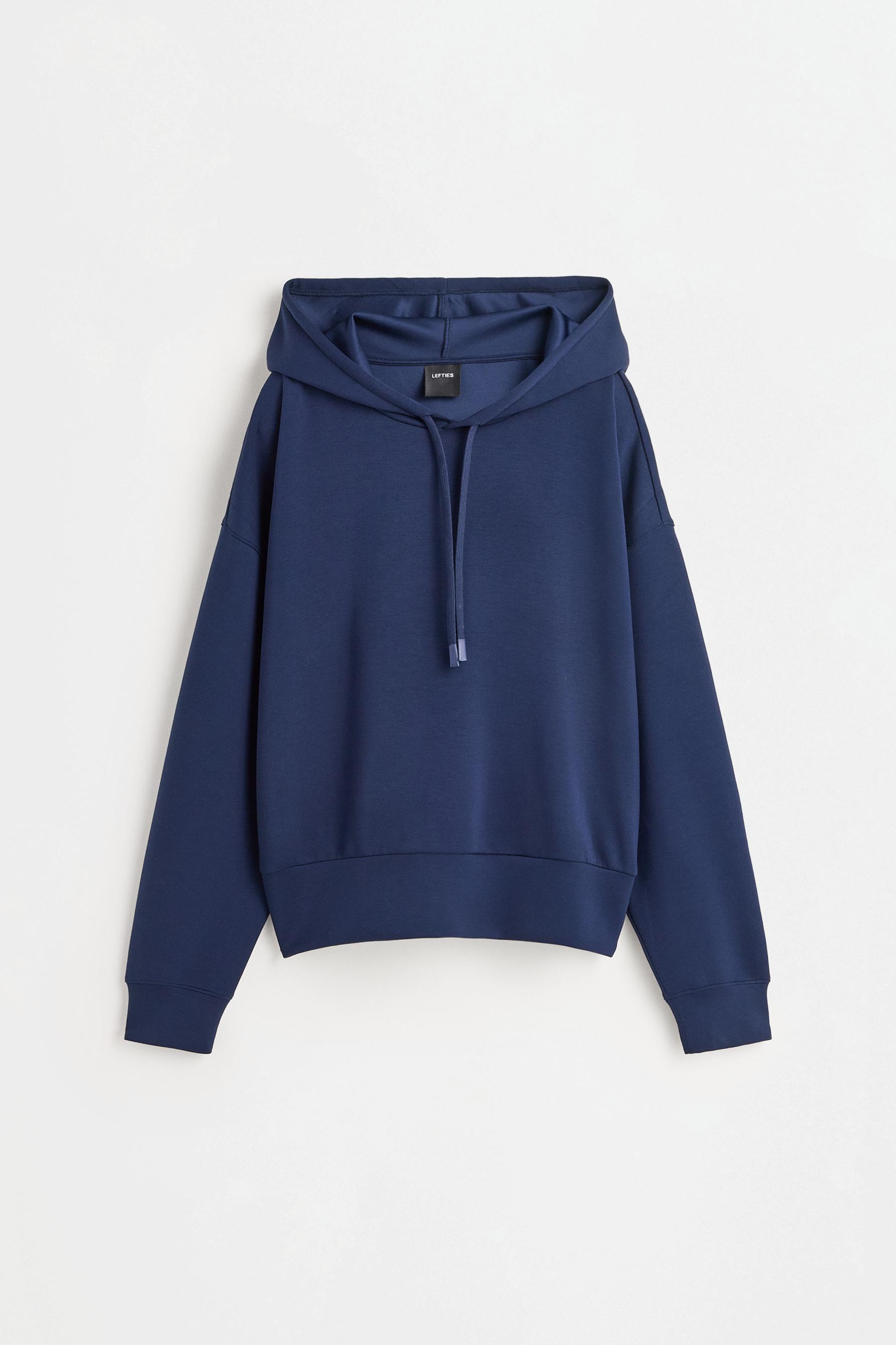 Fluid hoodie — DARK BLUE